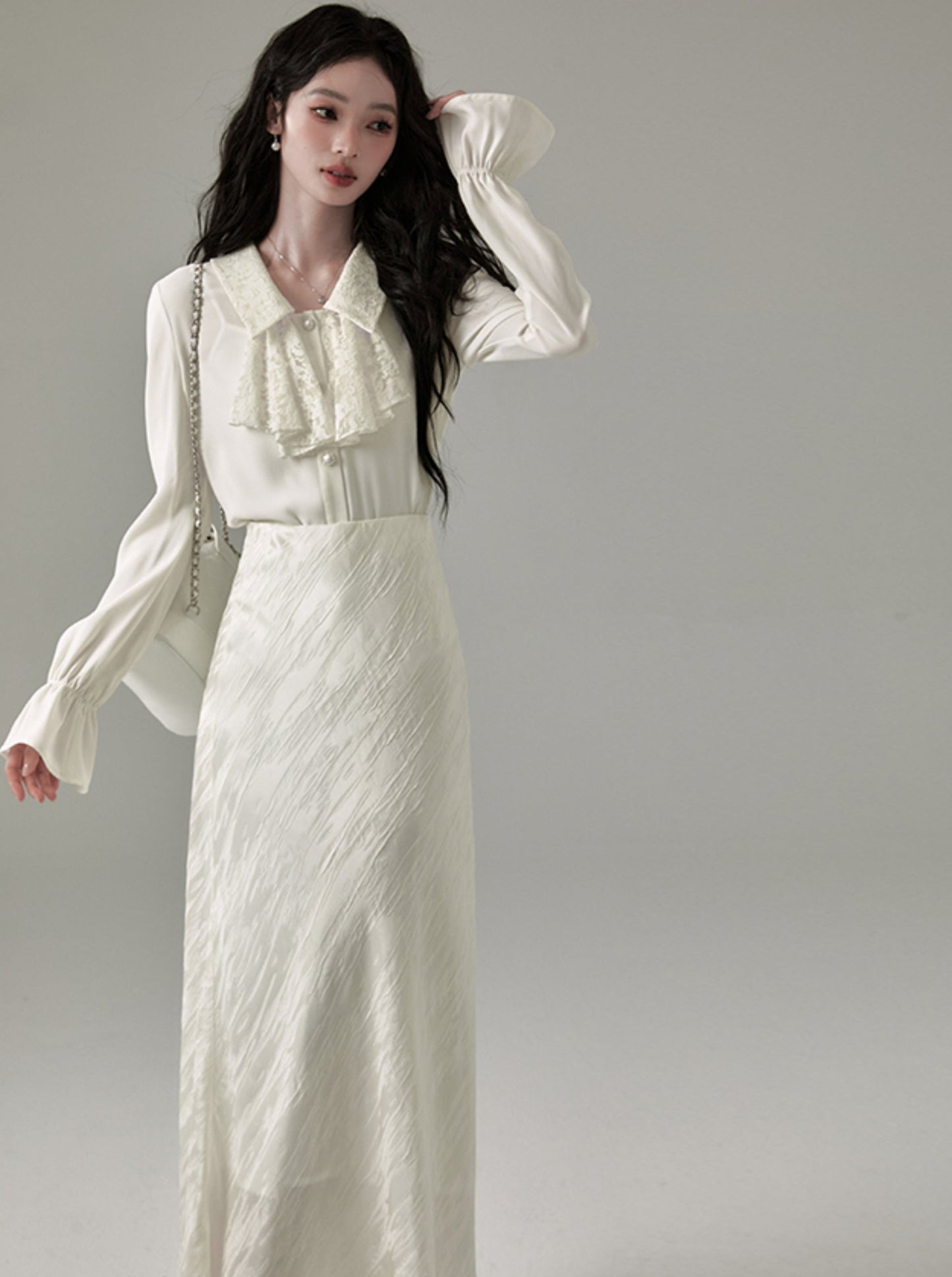 뒷좌석 슬림 치마