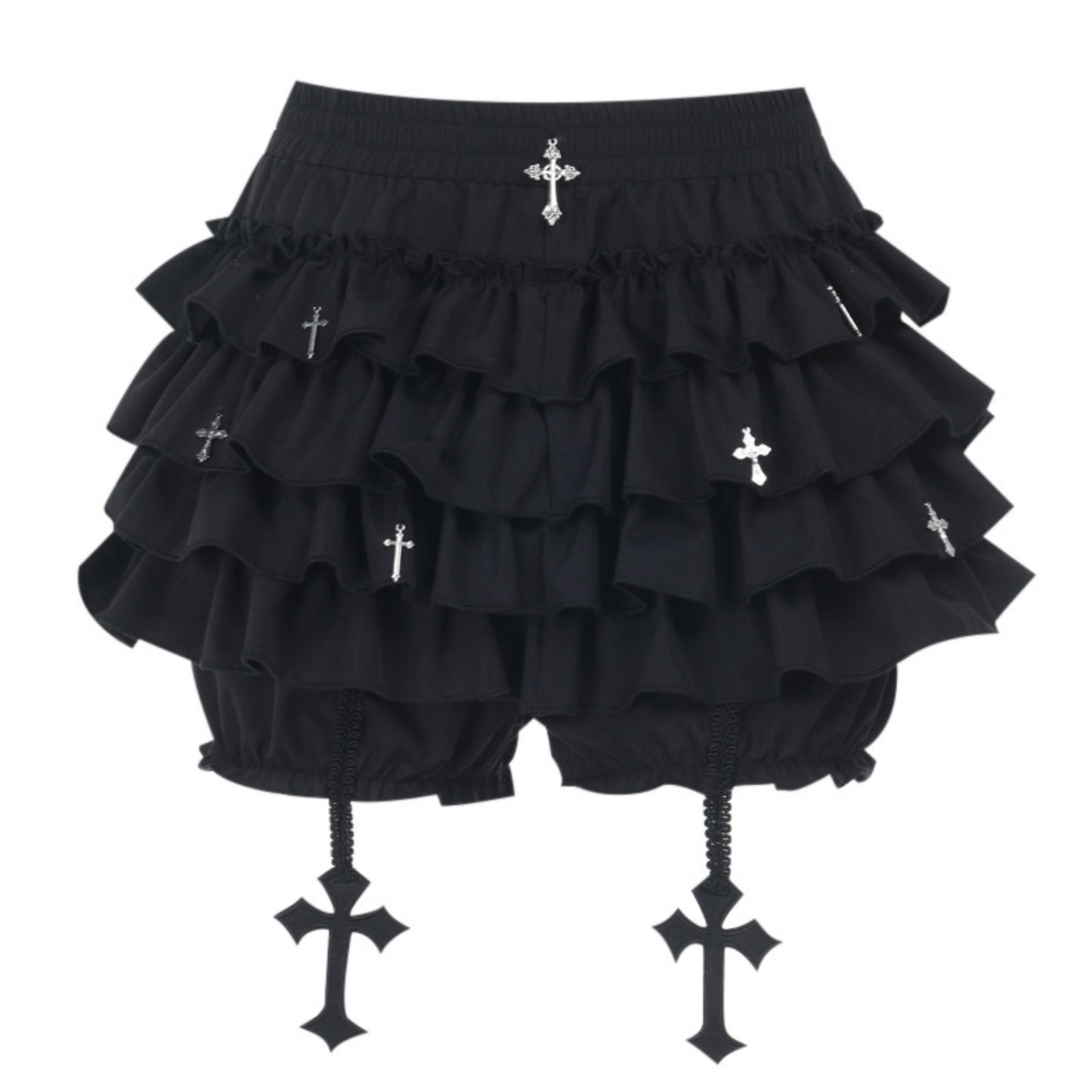 Black Gothic Ghost Skirt