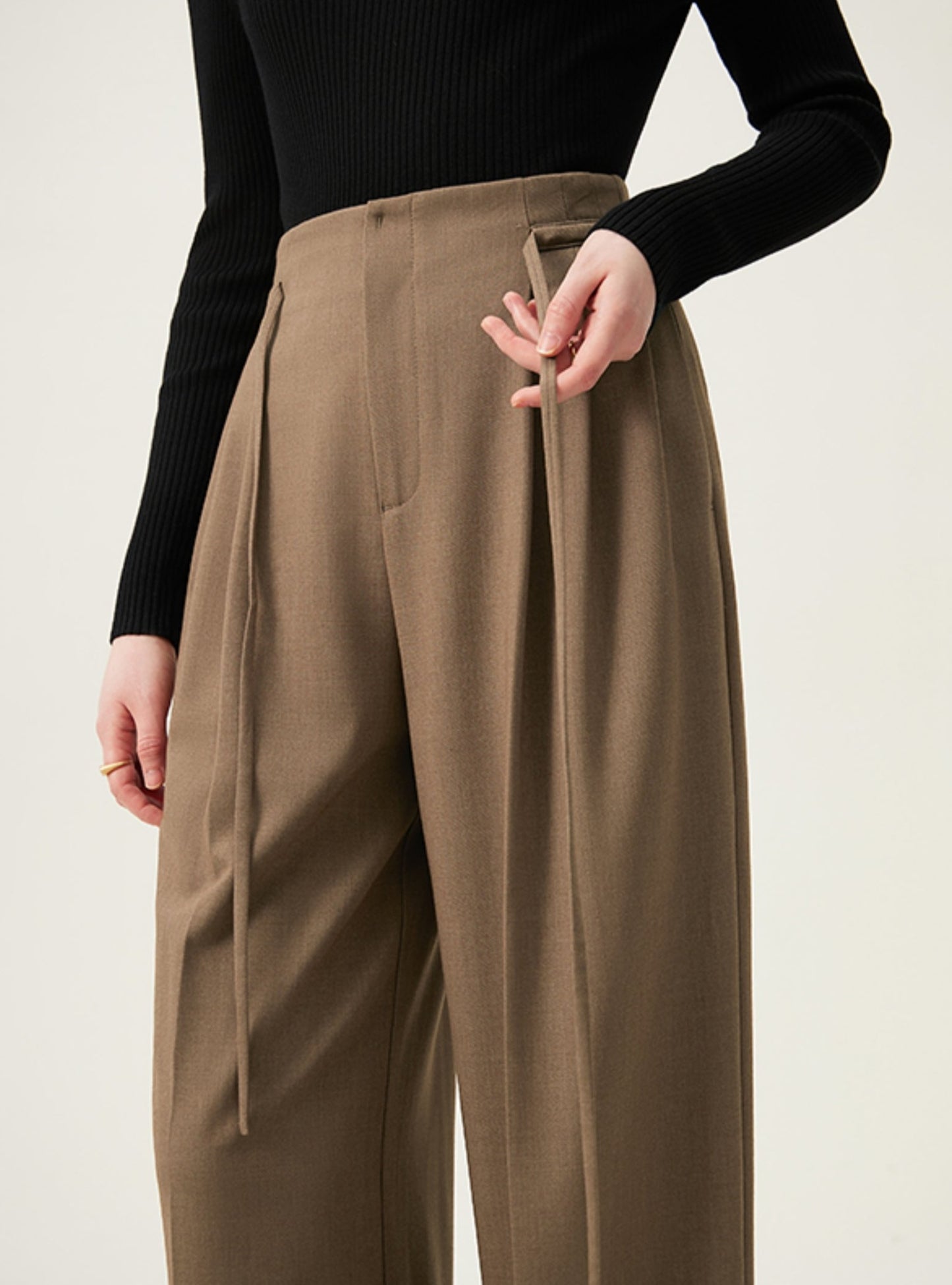 Straight Leg Casual Pants