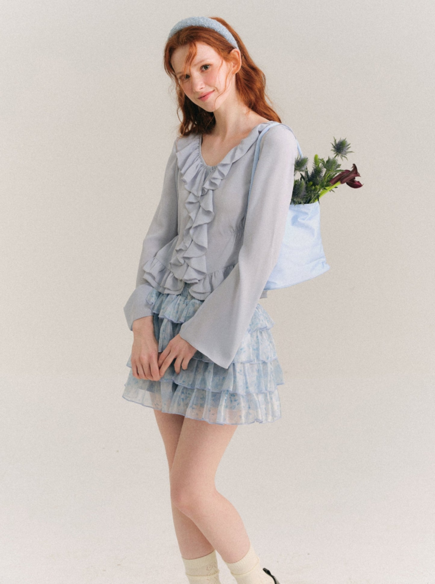 갤럭시 오션 러플 탑