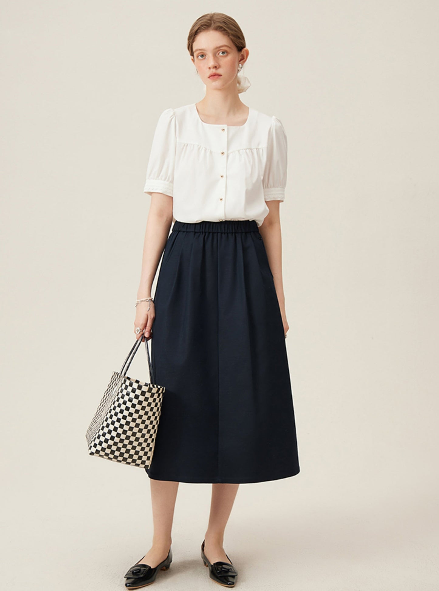 Feminine Versatile Commuter Skirt