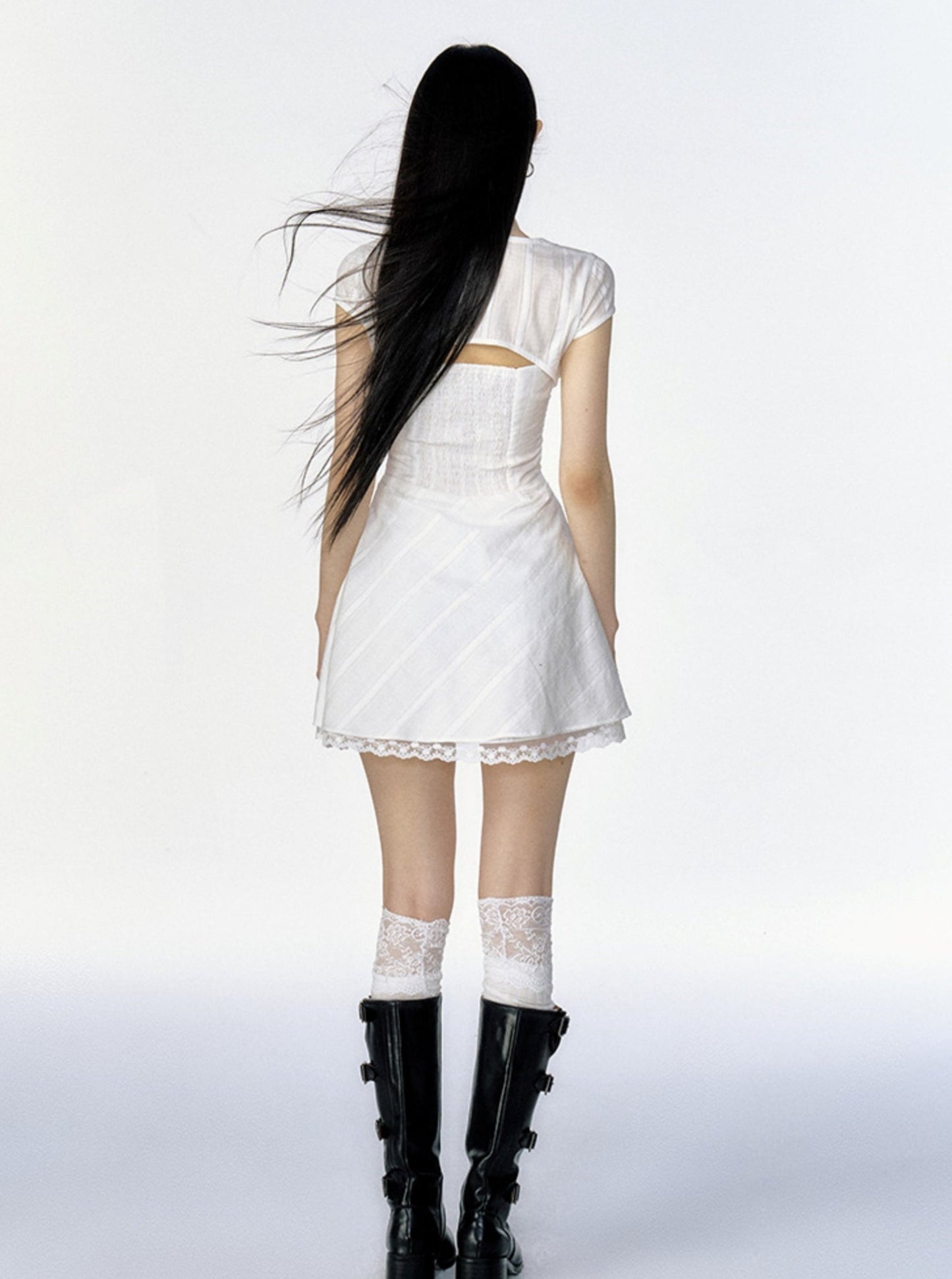 French Sweet A-Line Dress