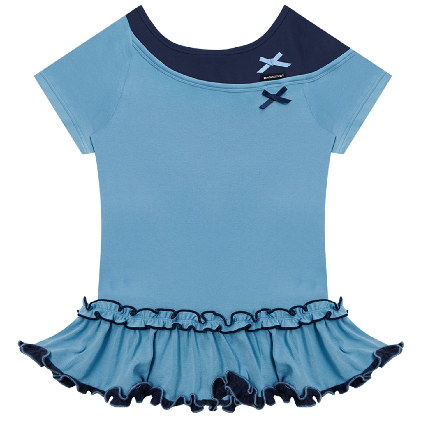 Color Block Bow T-Shirt