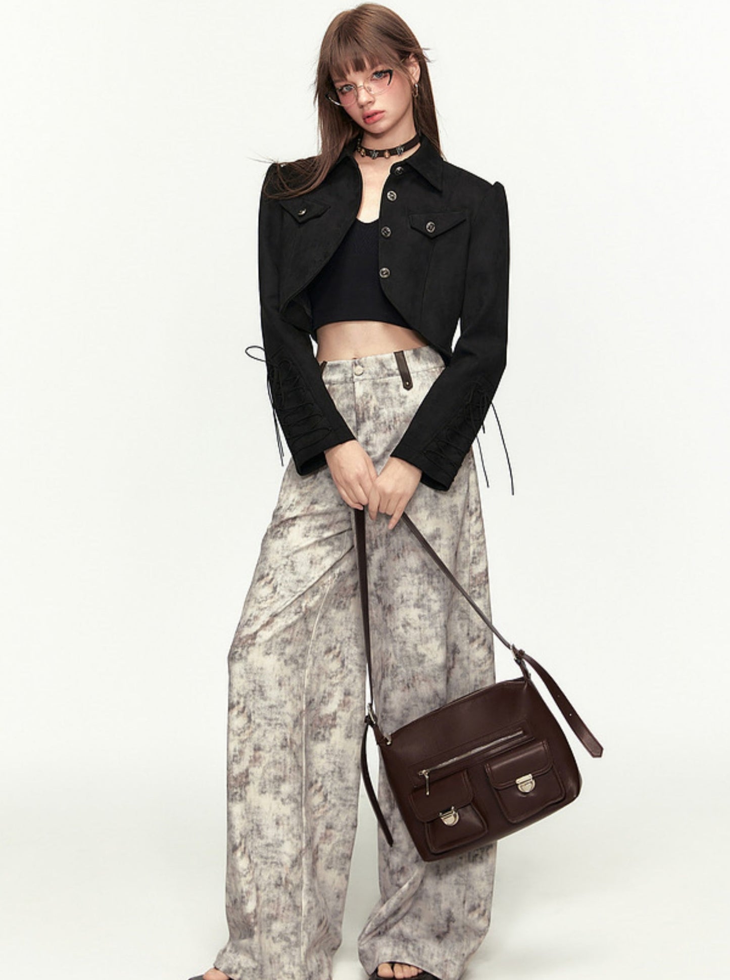 Amerikanische Retro High-End Kurzjacke