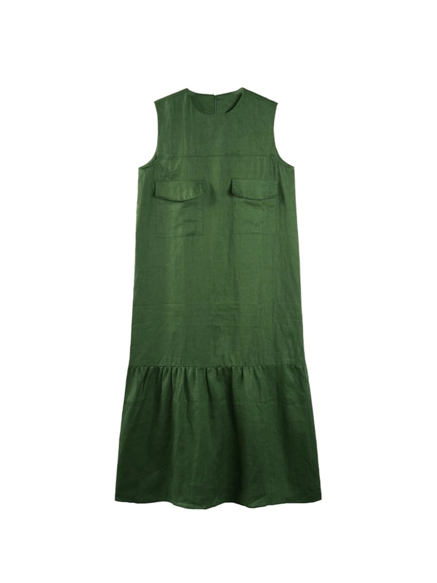 Flare Hem Maxi Dress