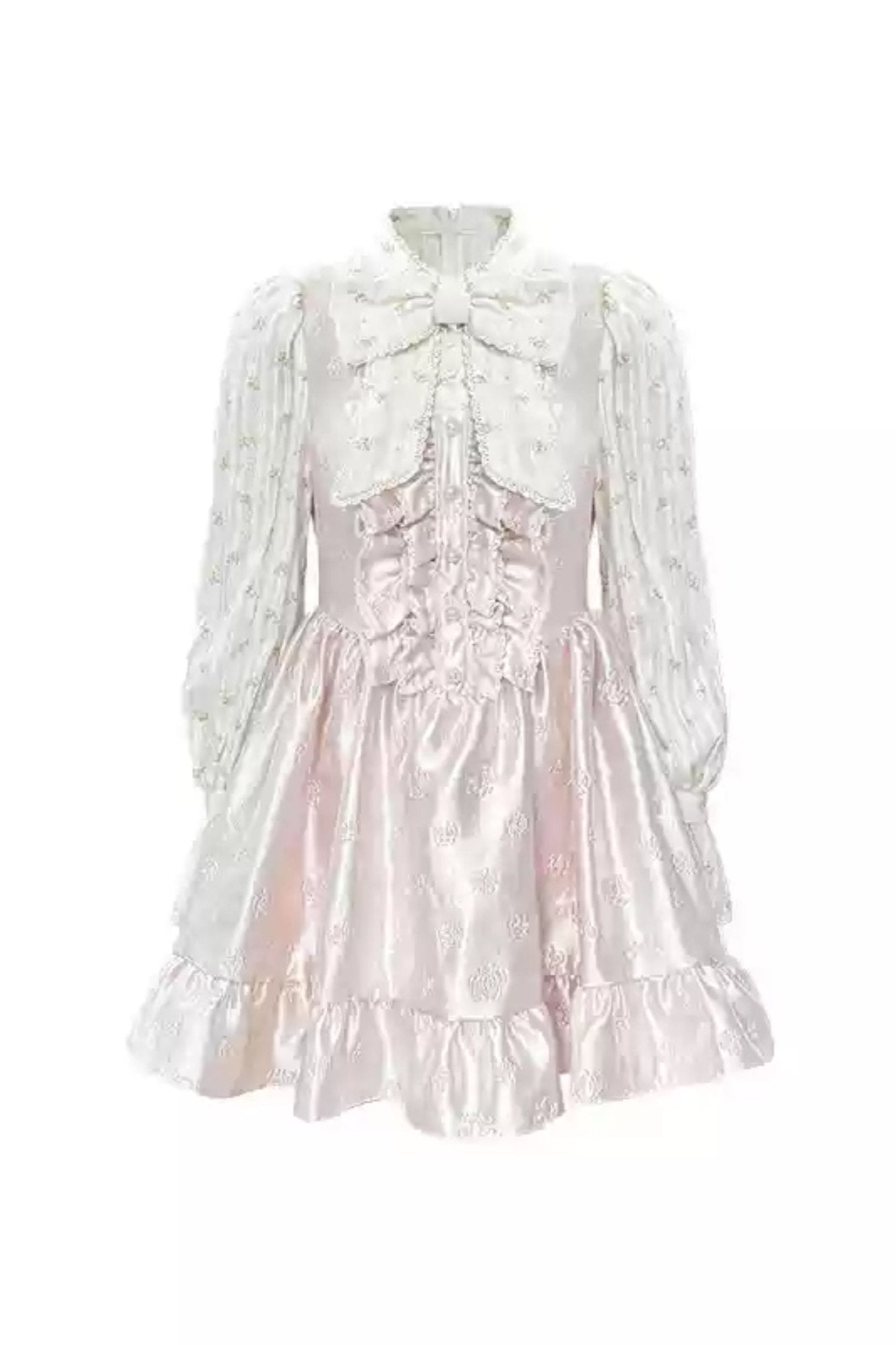 Robe de princesse à nœud floral