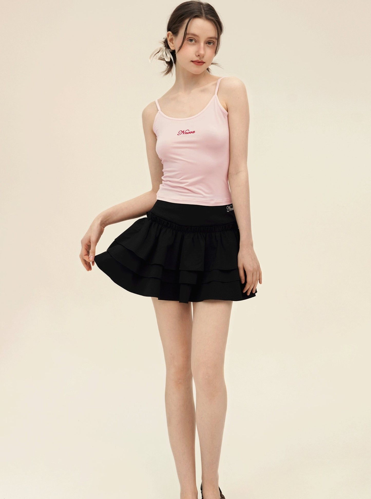 Retro Tutu Campus Short Skirt