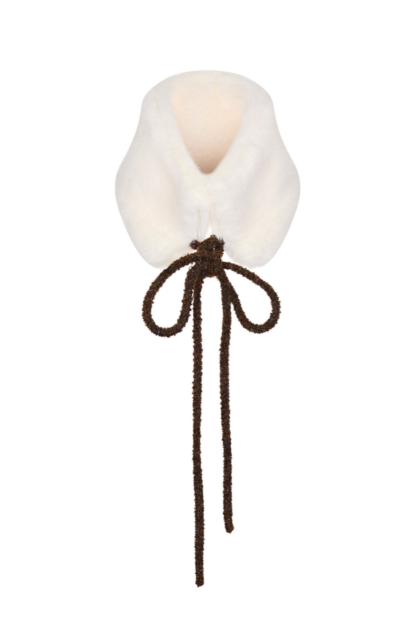 Pull à épaule tombante en gelée de perle