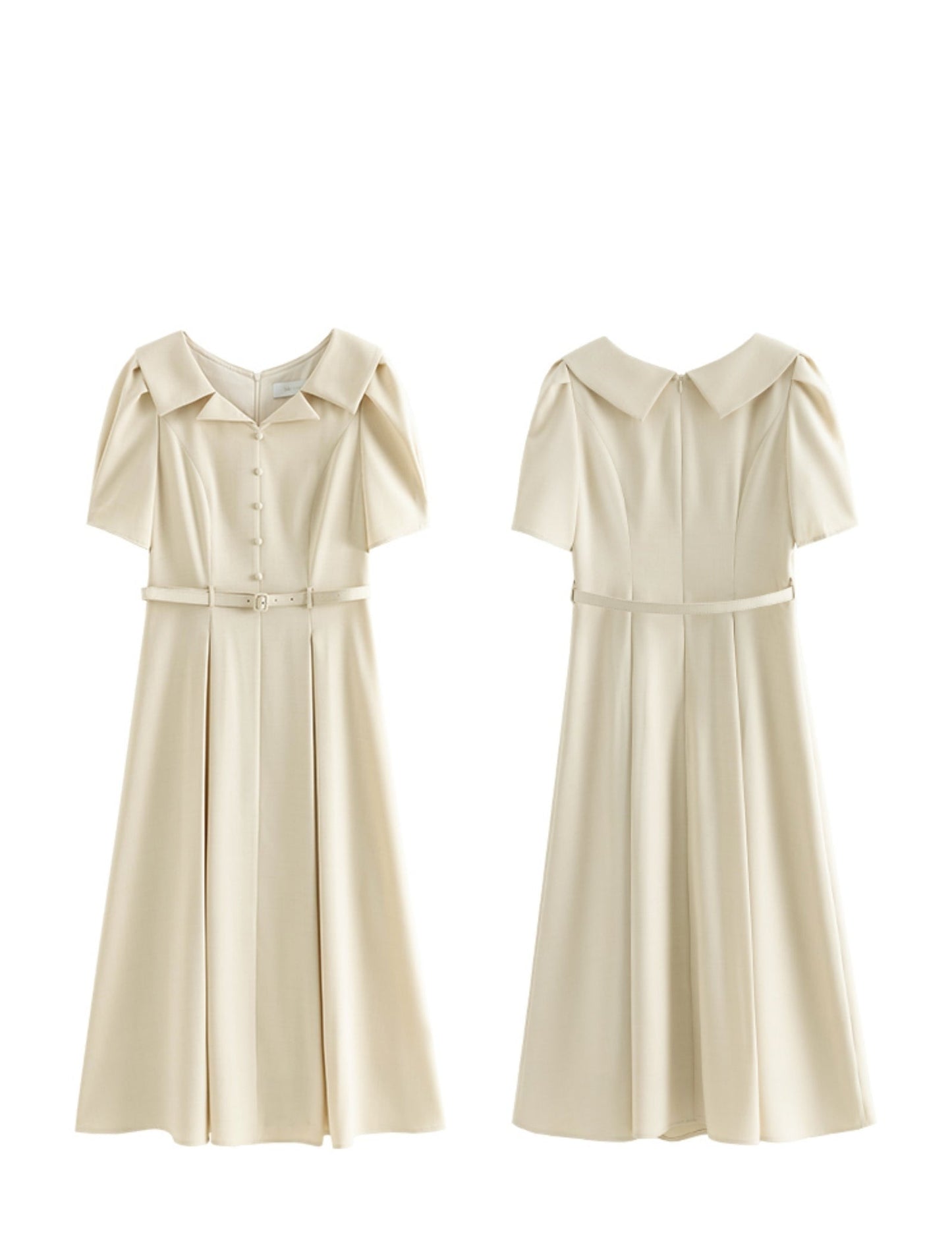 Origami Lapels Formal Occasion Dress