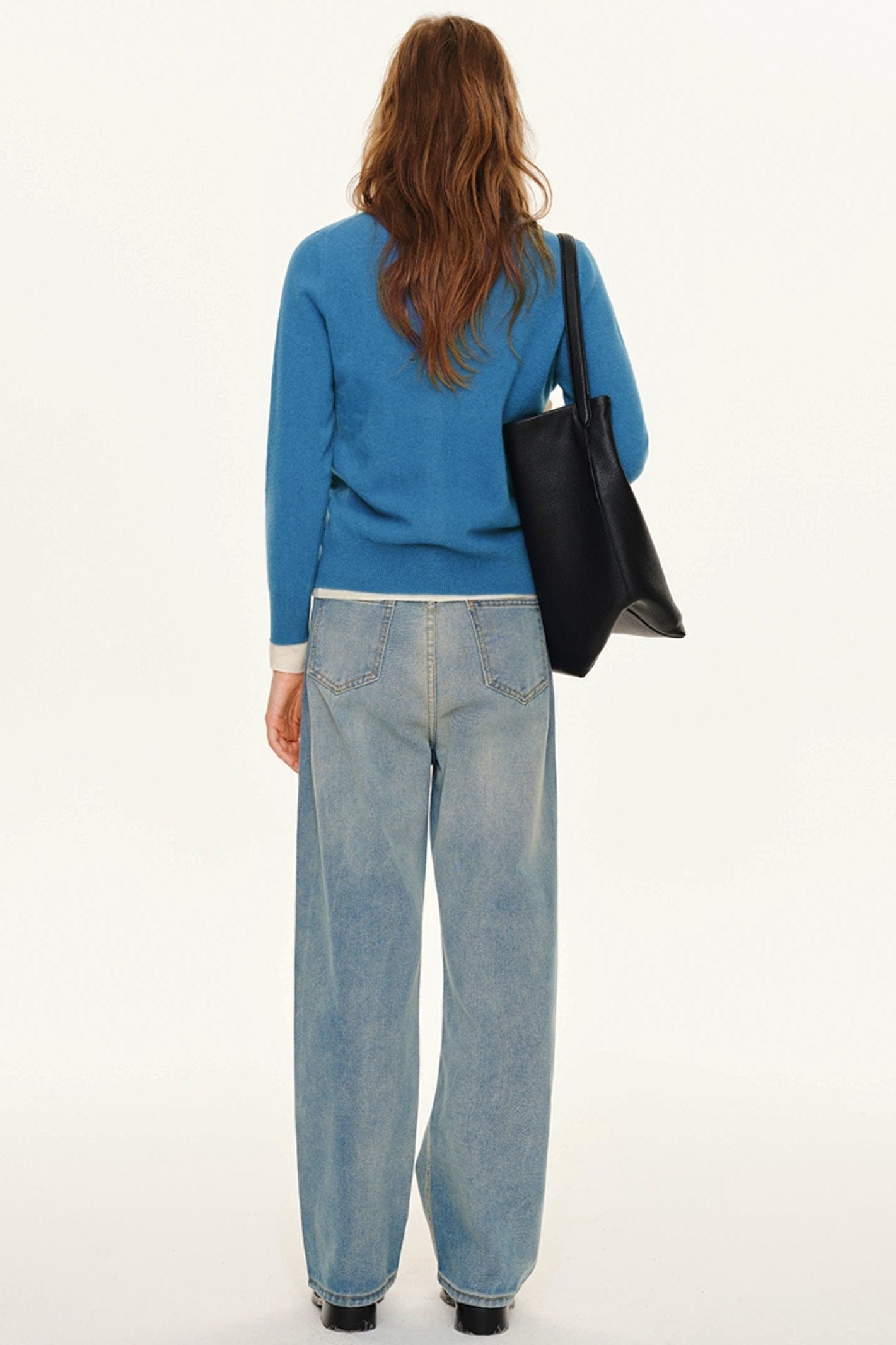 블루 빈티지 스트레이트 진