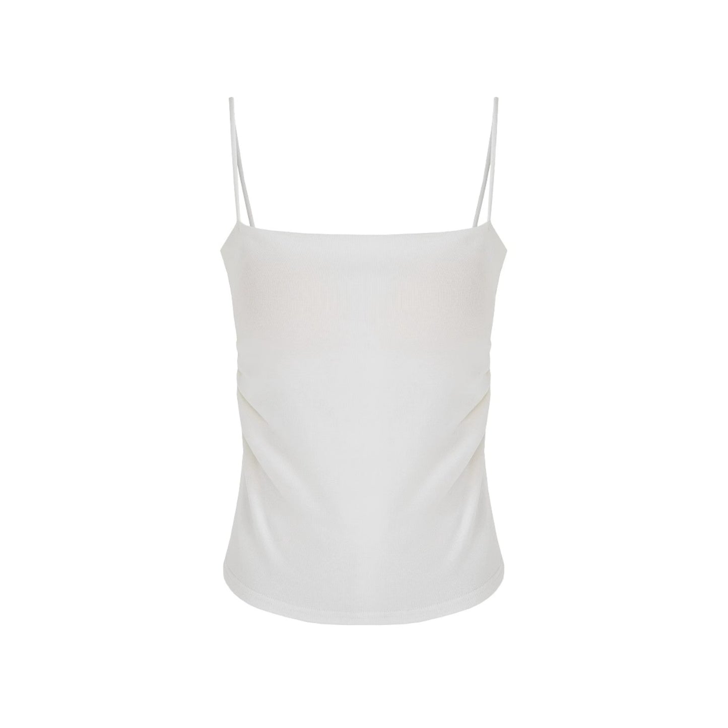 Pleated Cotton Camisole