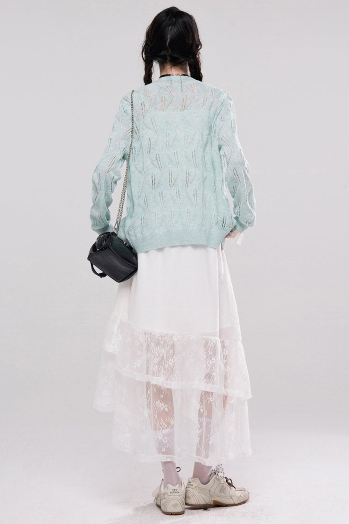 Spring Airy Knit Cardigan