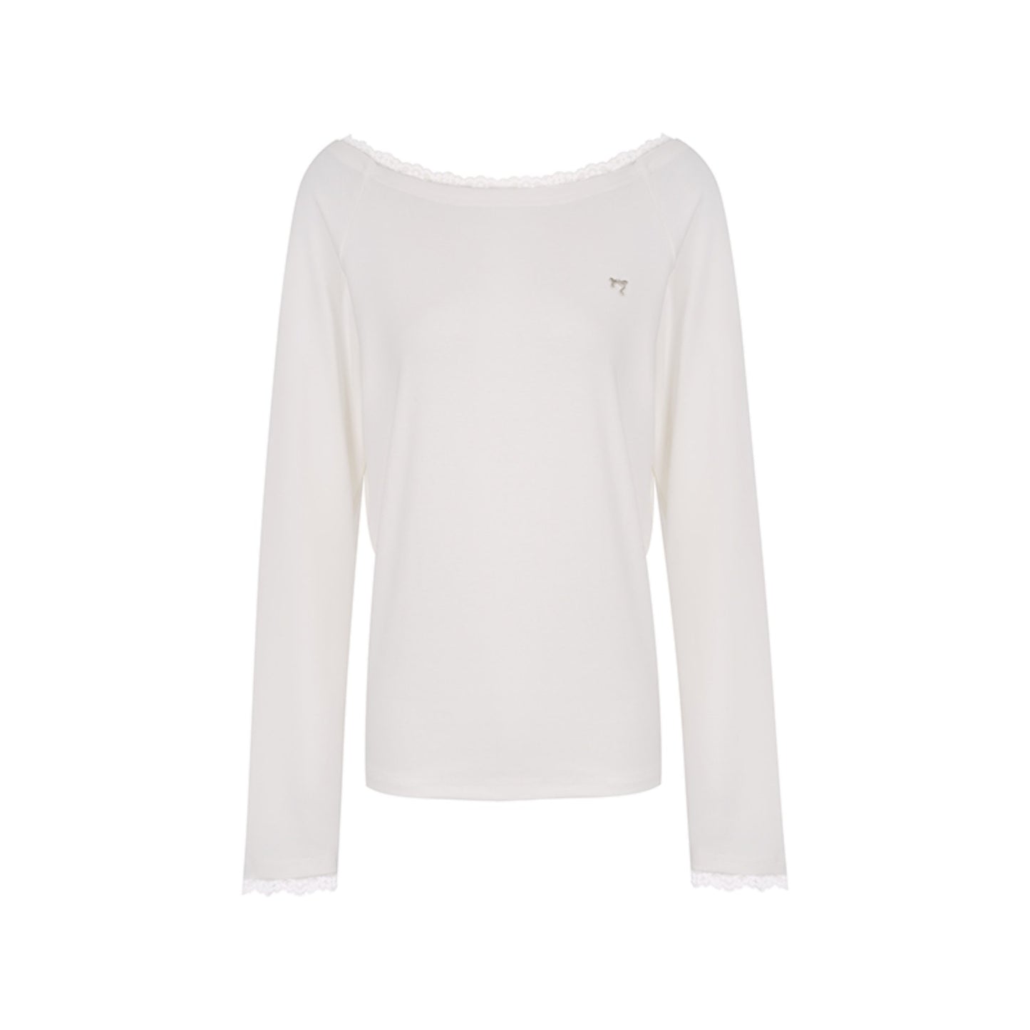 Lace Patchwork Raglan Tee