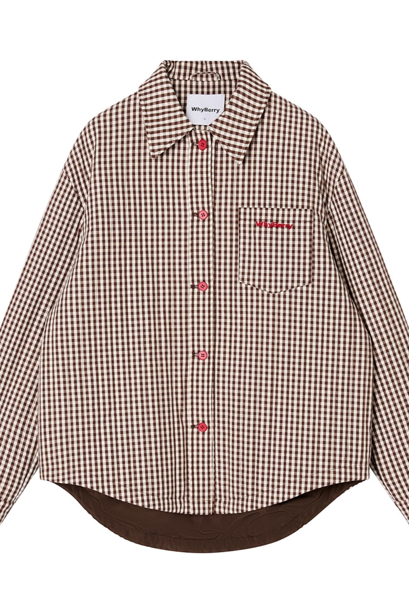 Retro-Check-Lagenbaumwolljacke