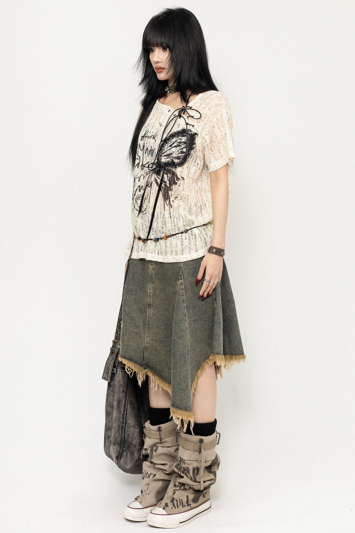 Loose Fit Butterfly T-Shirt