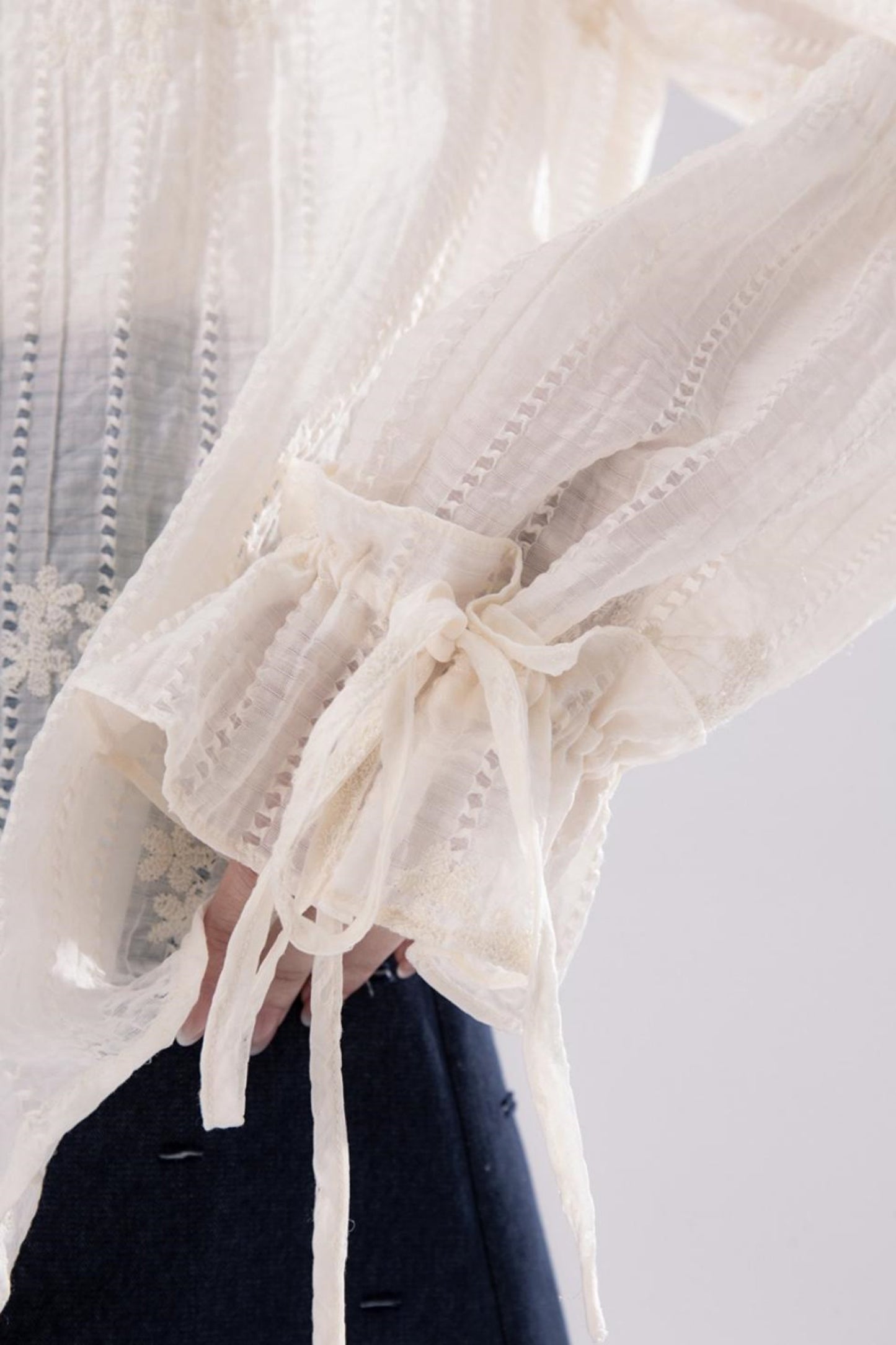 Ethereal Apricot Blouse