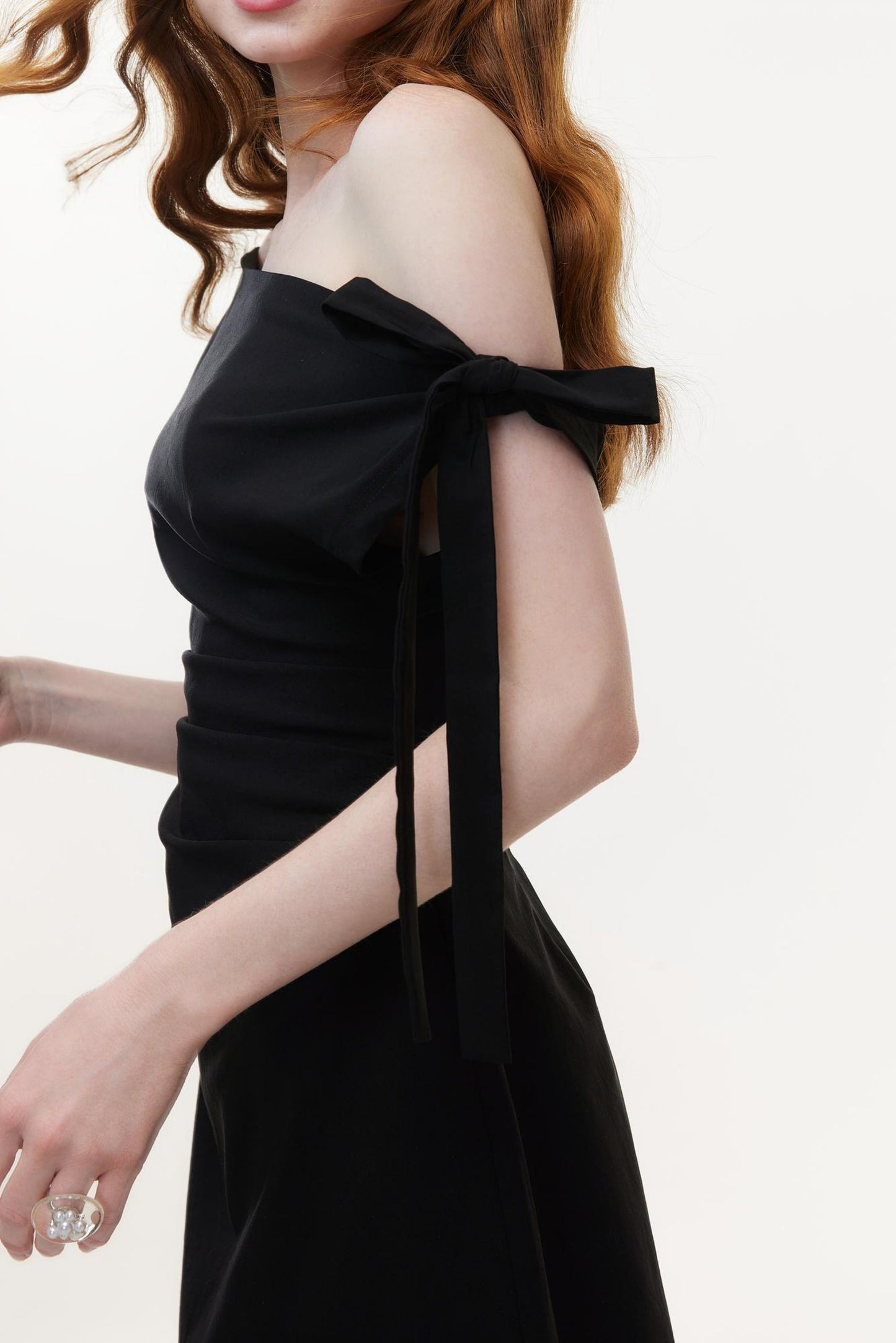 Slim Fit Black Mini Dress