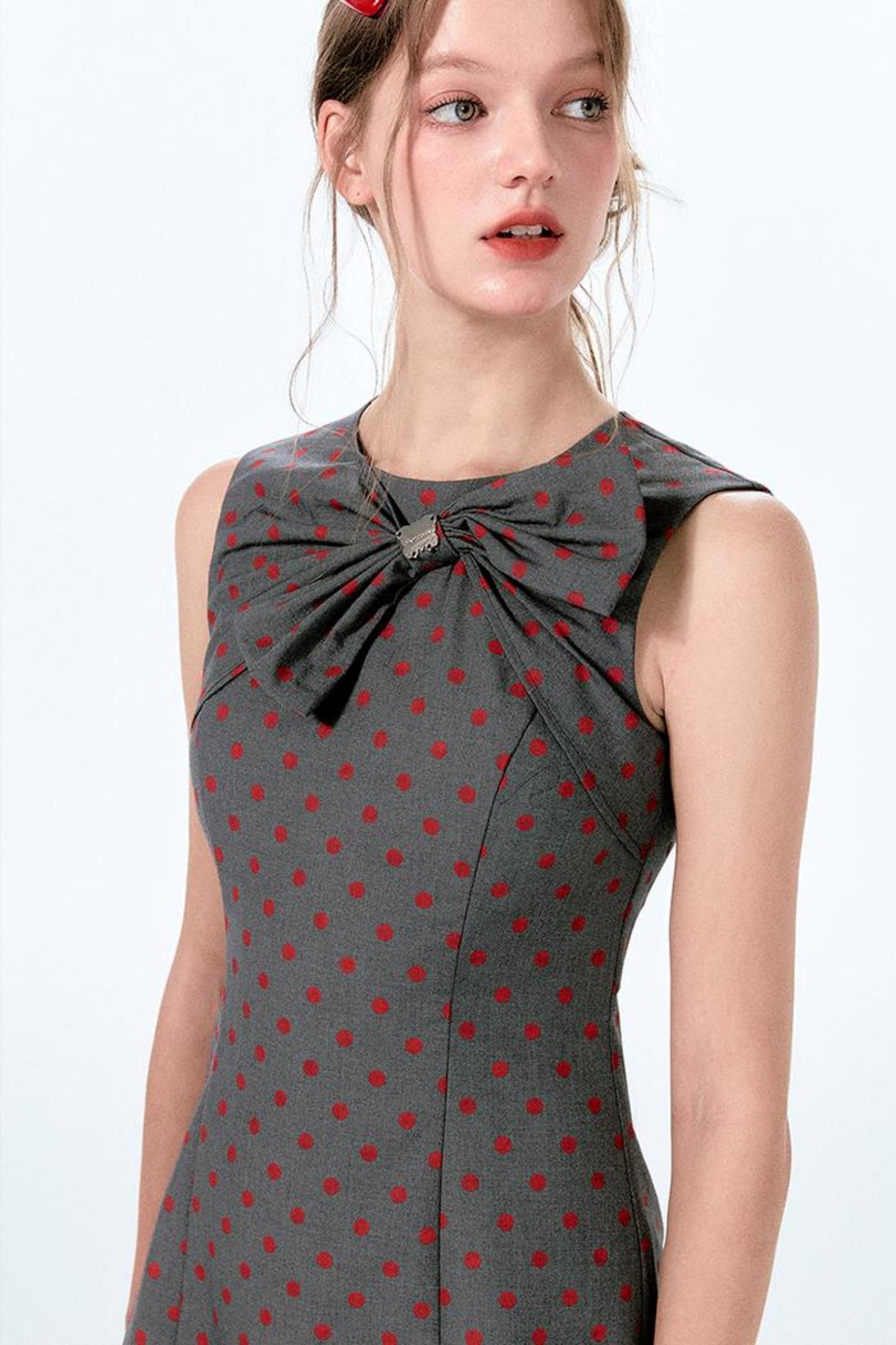 Polka Dot Bow Dress