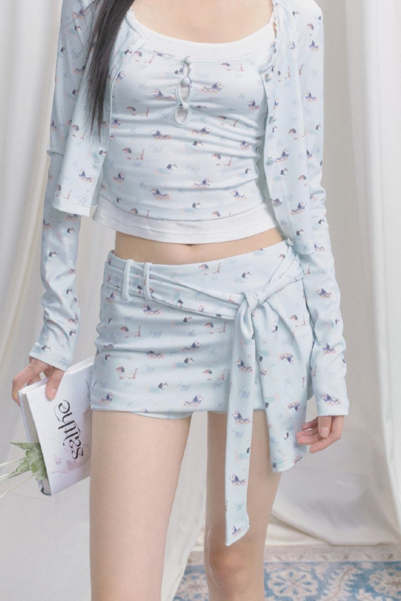 Puppy Fudge Cozy 3-Piece Suit Set-Up