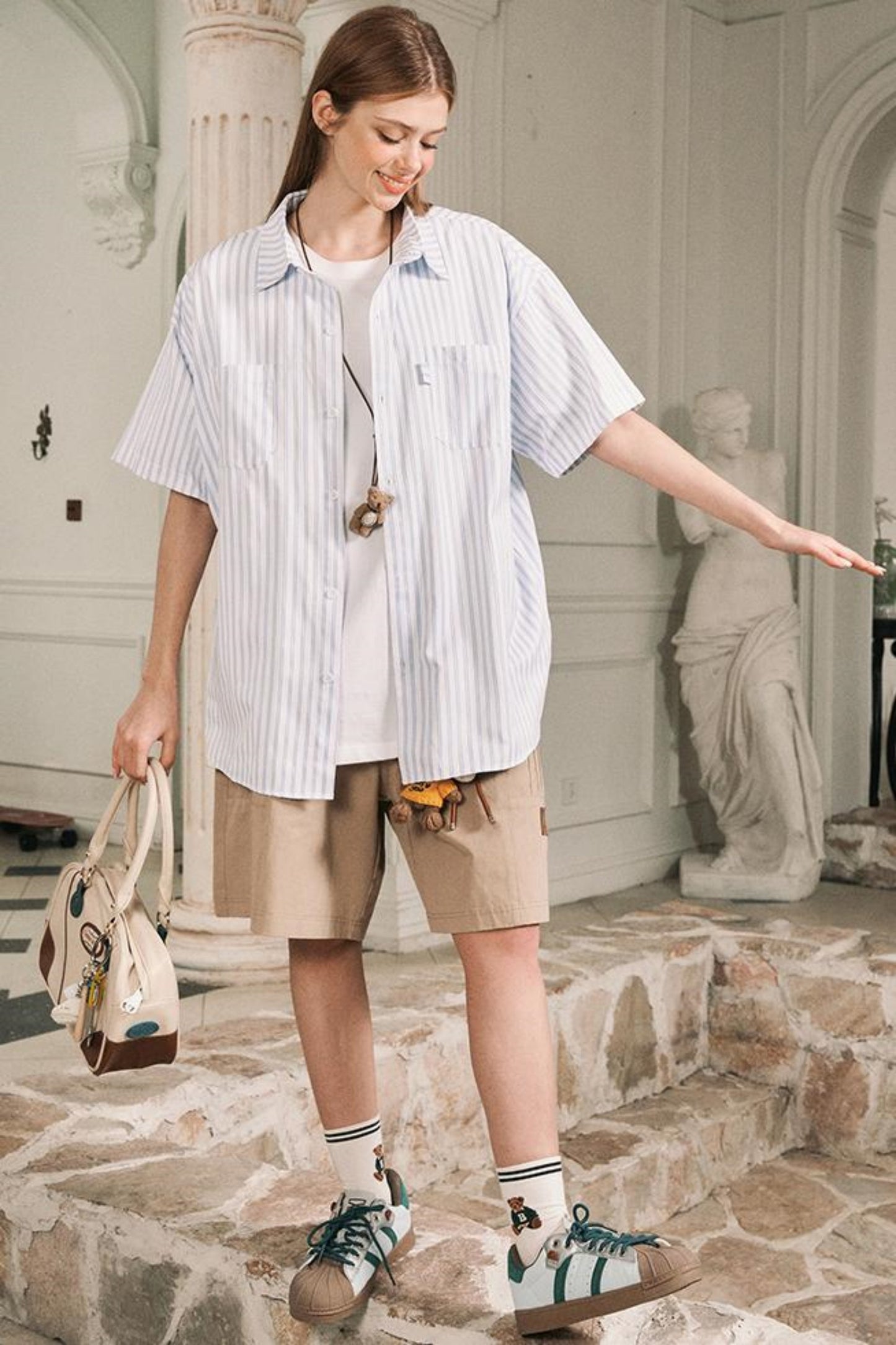 Summer Striped Casual Shirt