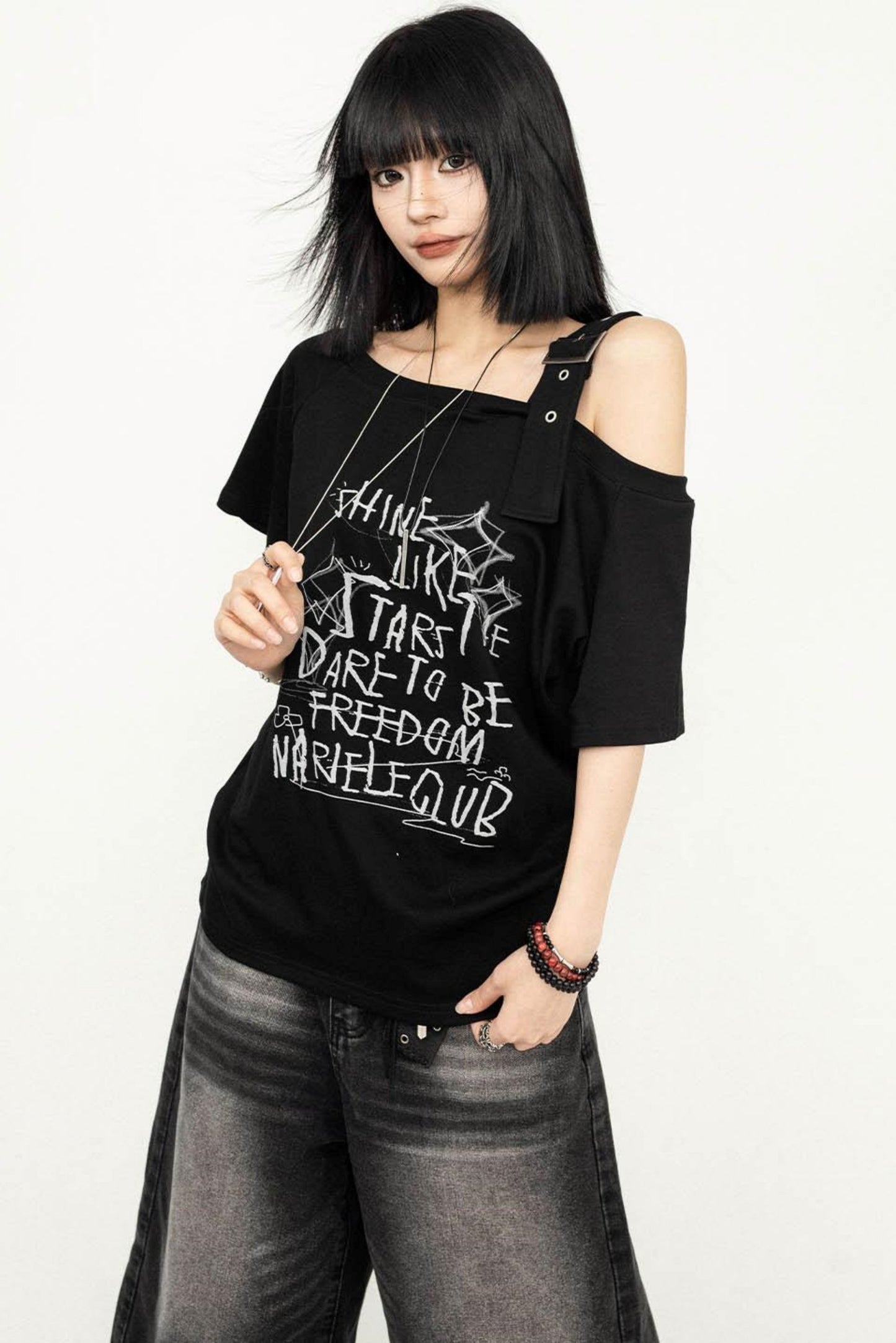 Vintage Look Cropped Trousers