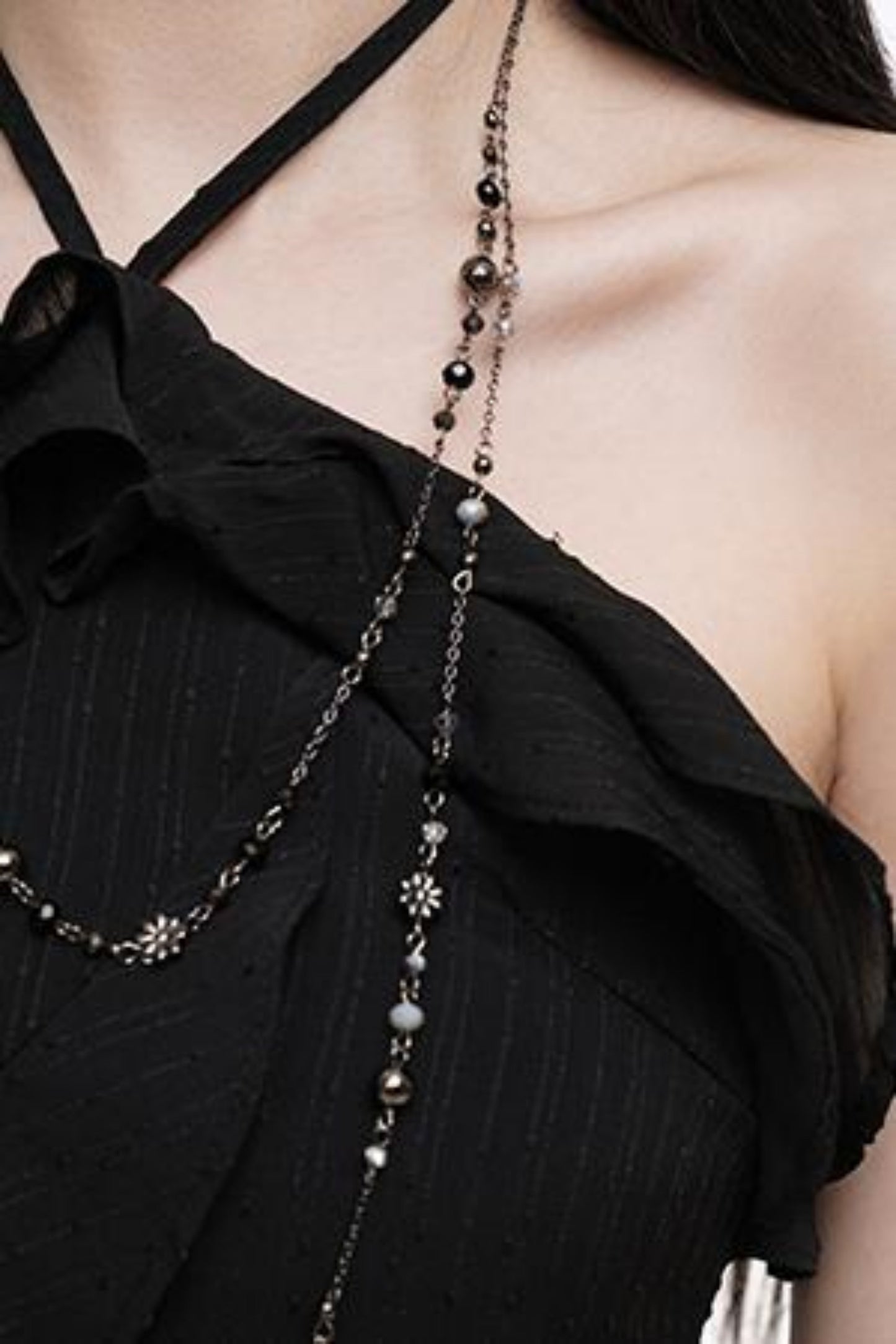 Black Strapless Camisole