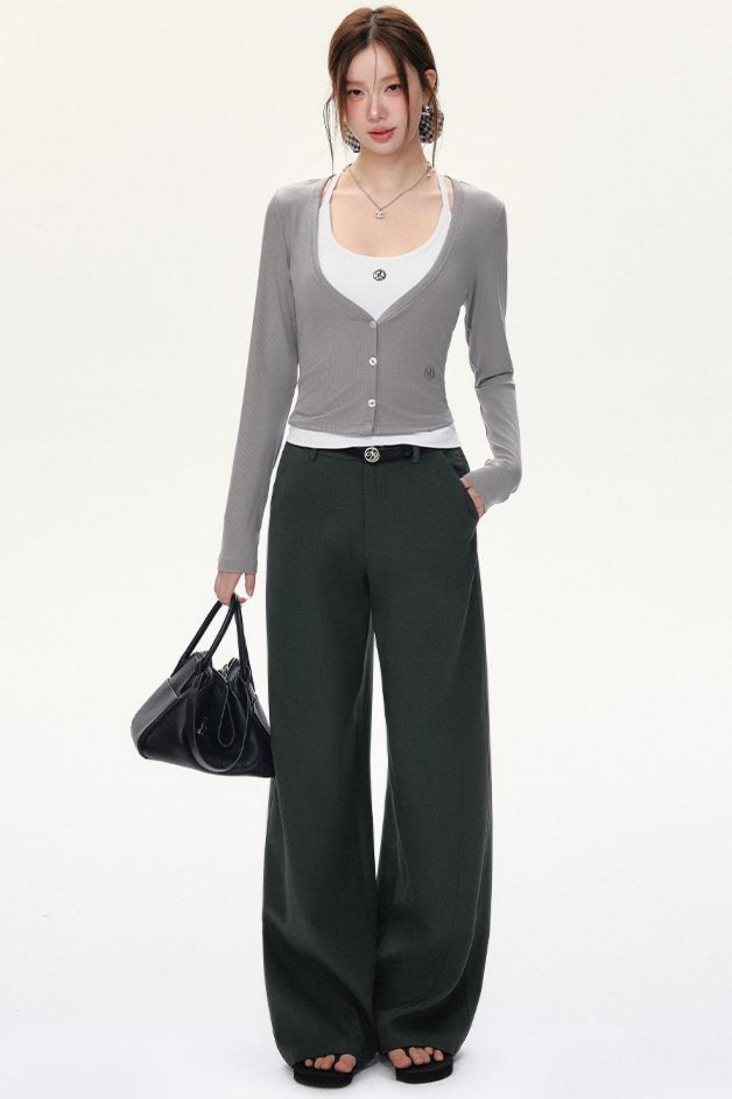 Lightweight V Neck Cardigan