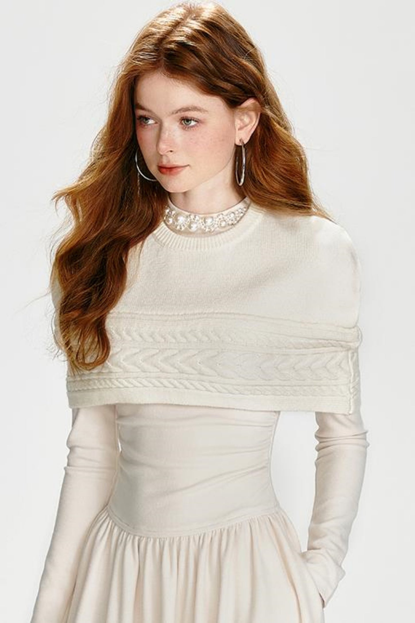 Chic Drawstring Maxi Dress Set-Up