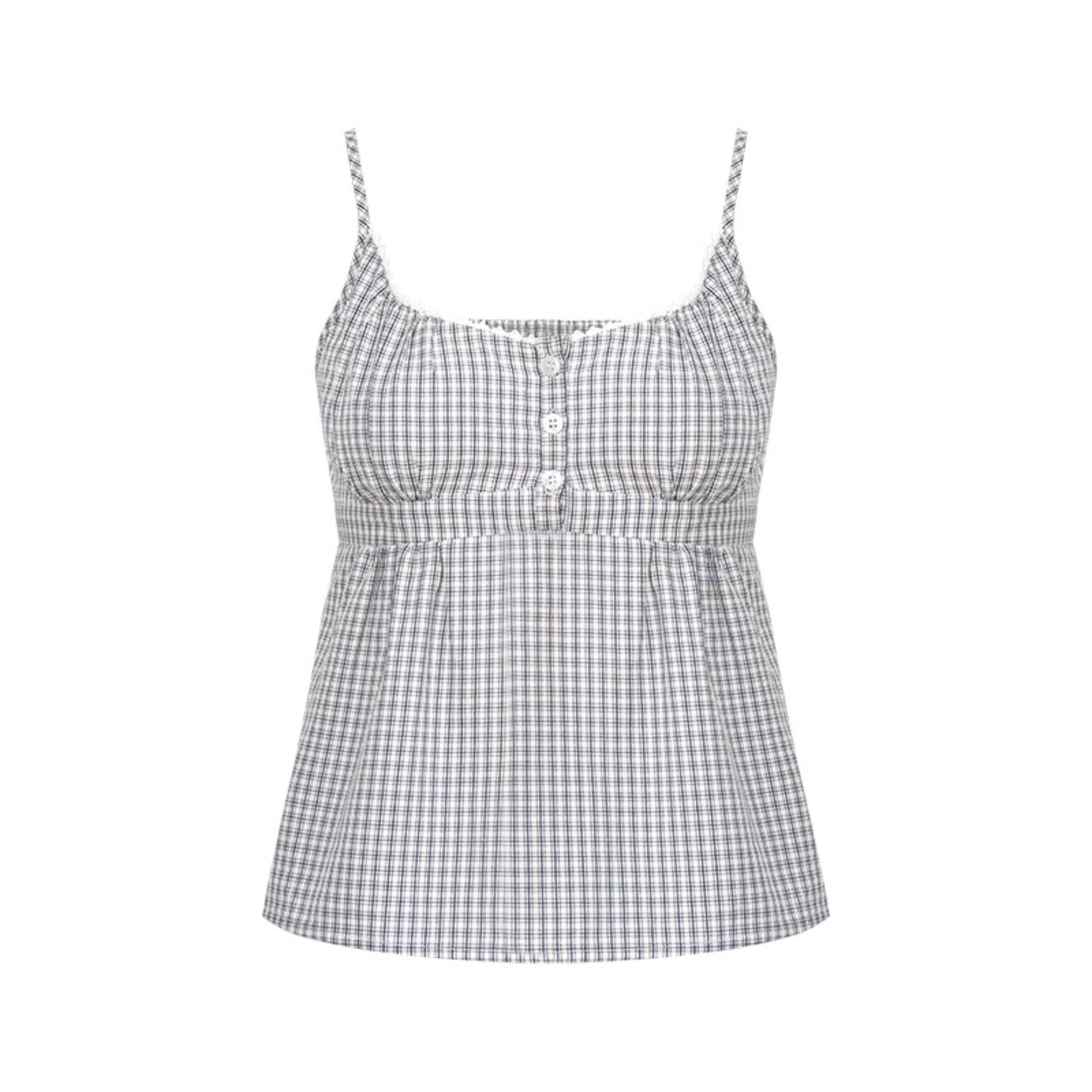 Patchwork Lace Camisole Set-Up