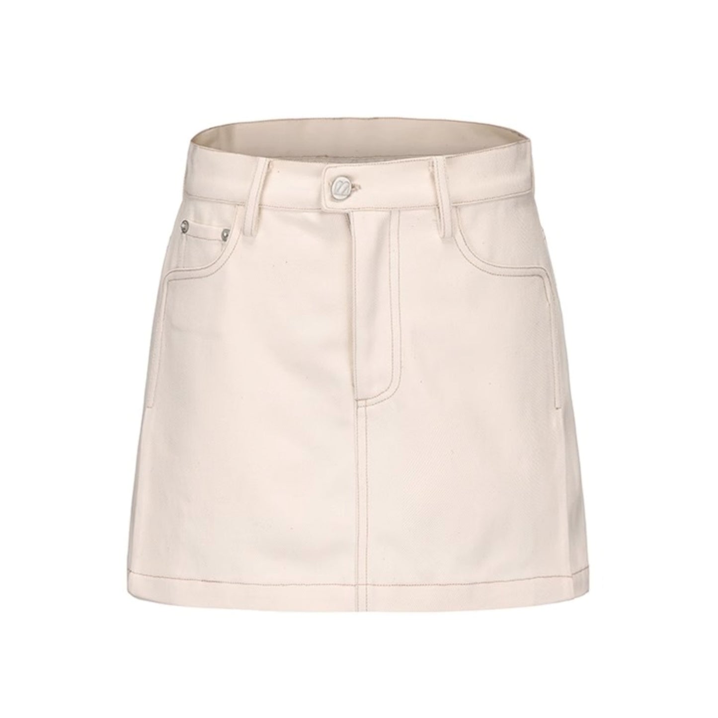 Embroidered A-line Duo Coat Skirt Set-Up