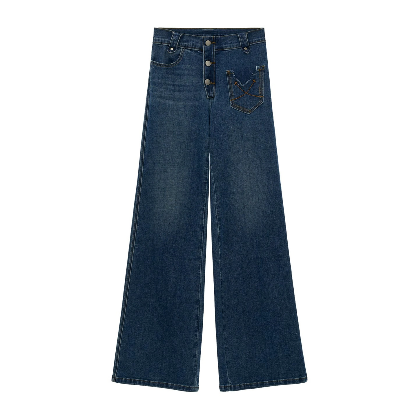 Vintage Ripped Denim Pants