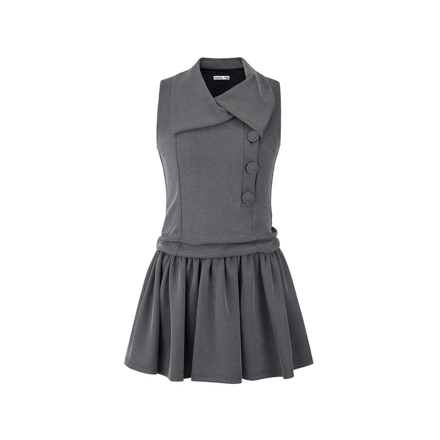 Autumn Navy A-Line Dress