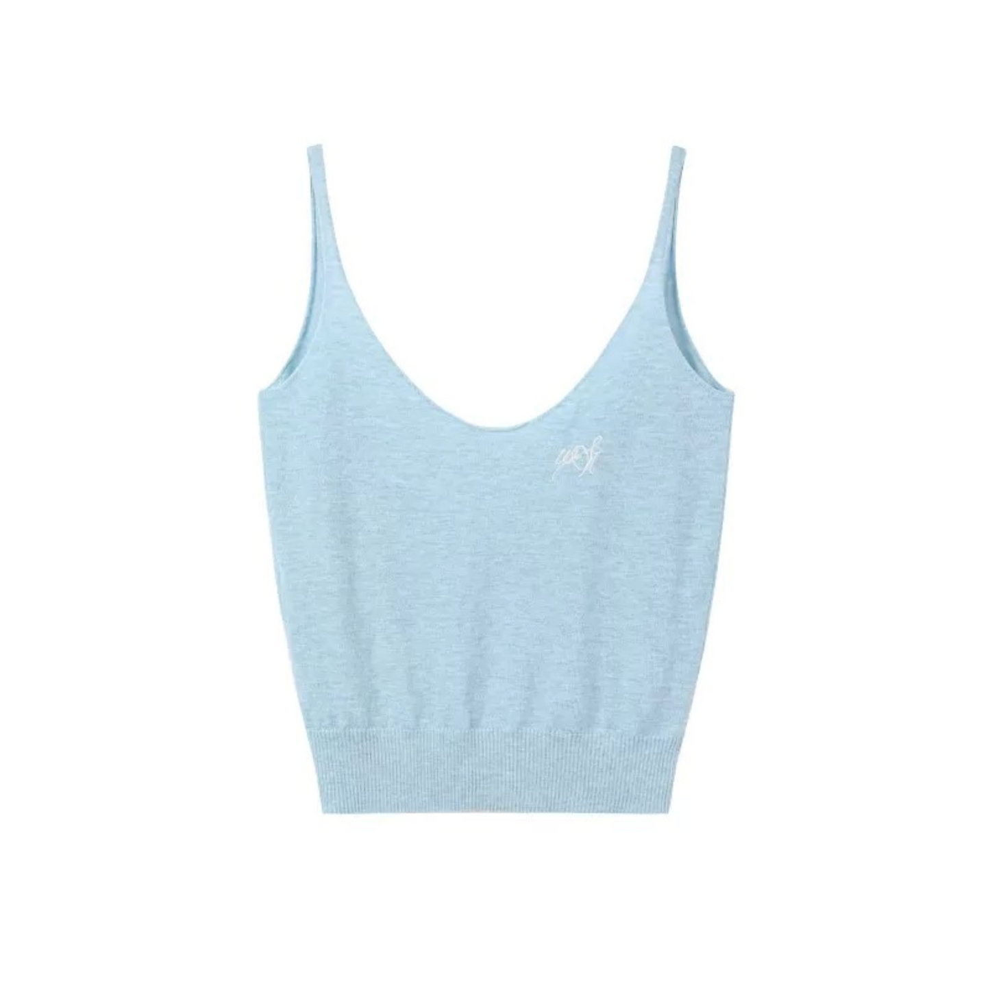 Completo canotta, gilet e pantaloni a maglia