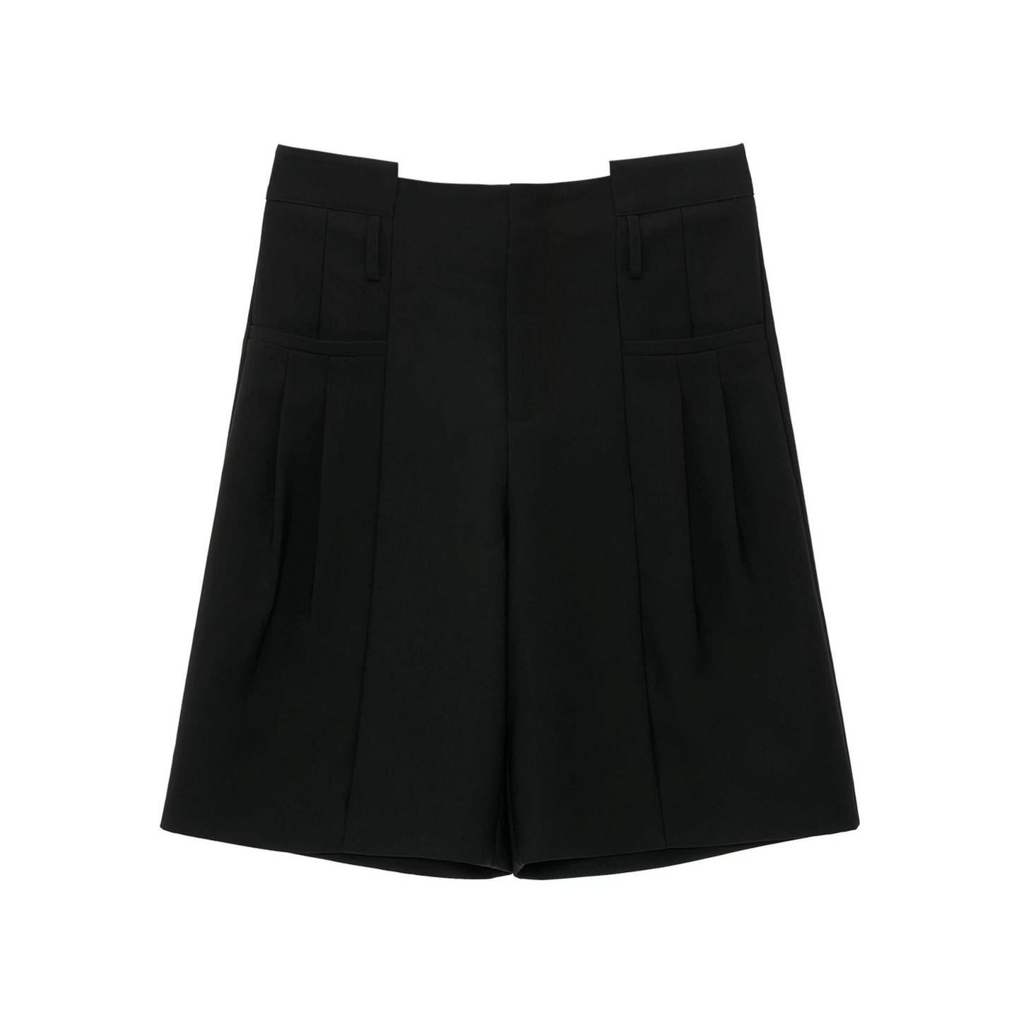 Stretch Twill Drape Shorts