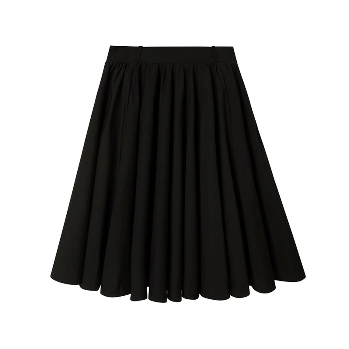 Three-Dimensional Pleated Skirt
