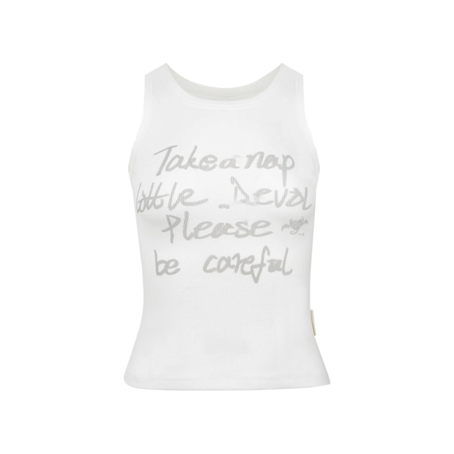 Monogram Racer Tank Top