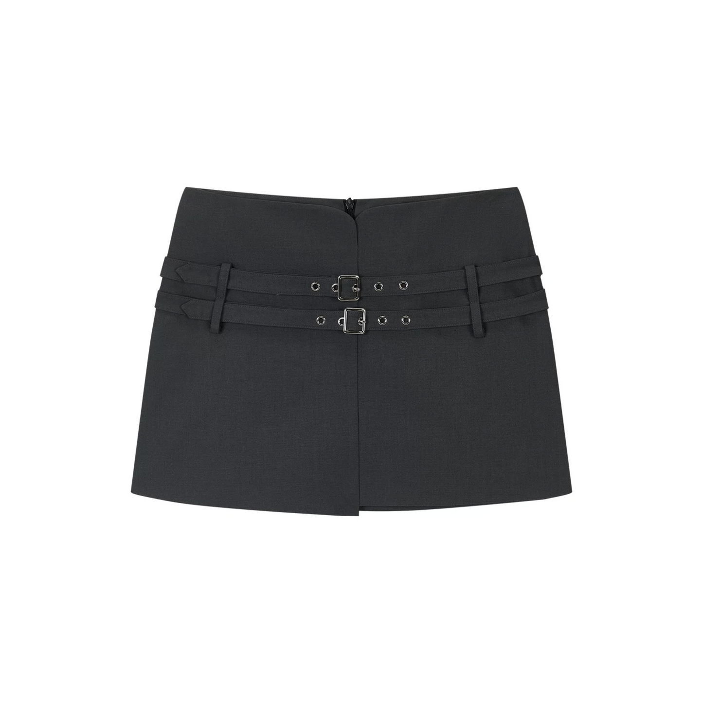 Asymmetrical Belted Skirt