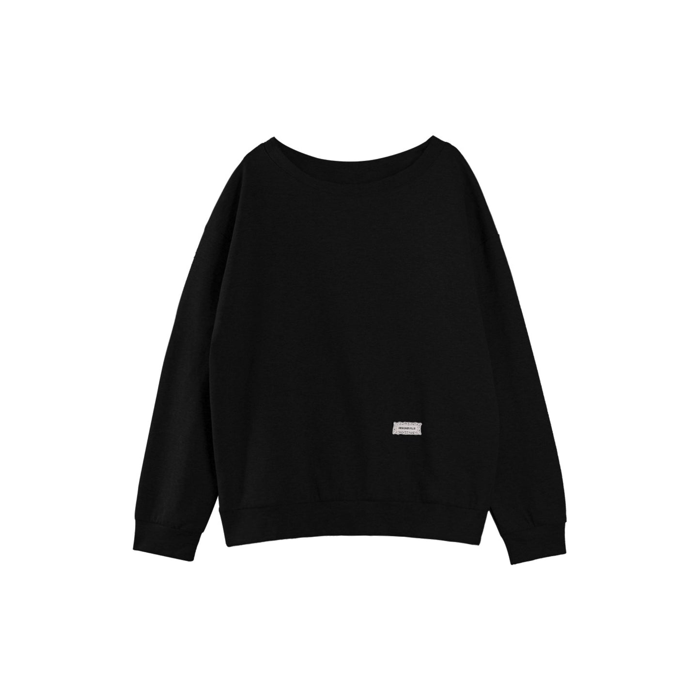 Fashion Cross-Shoulder Sweatshirt