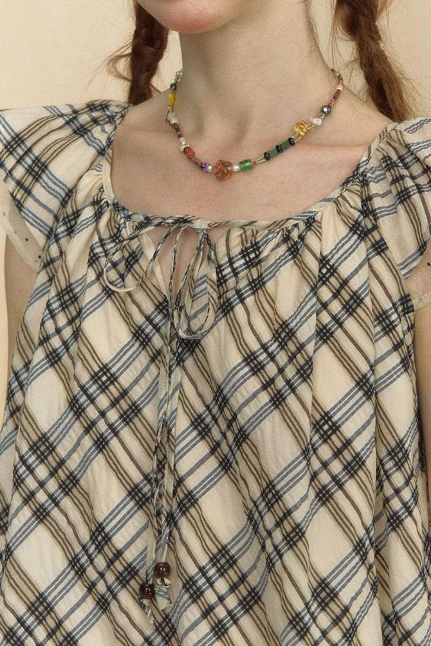 Vintage Plaid Dress