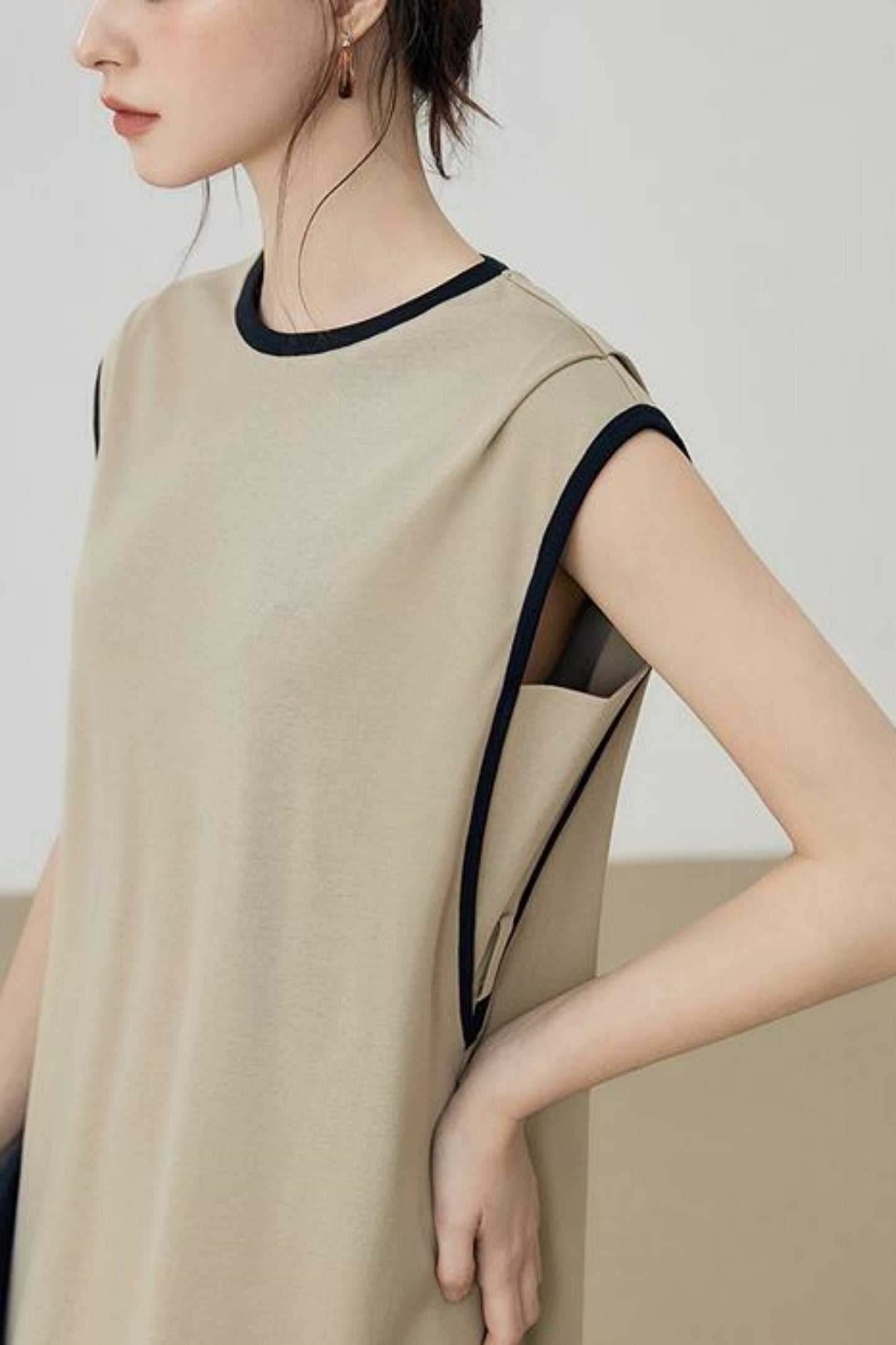 Lady Summer Round Neck Maxi Dress