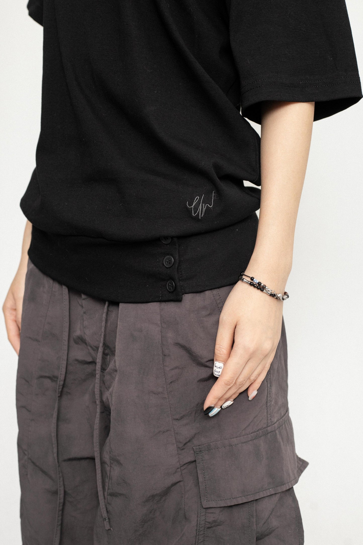 Vintage Style Drop Shoulder Tee