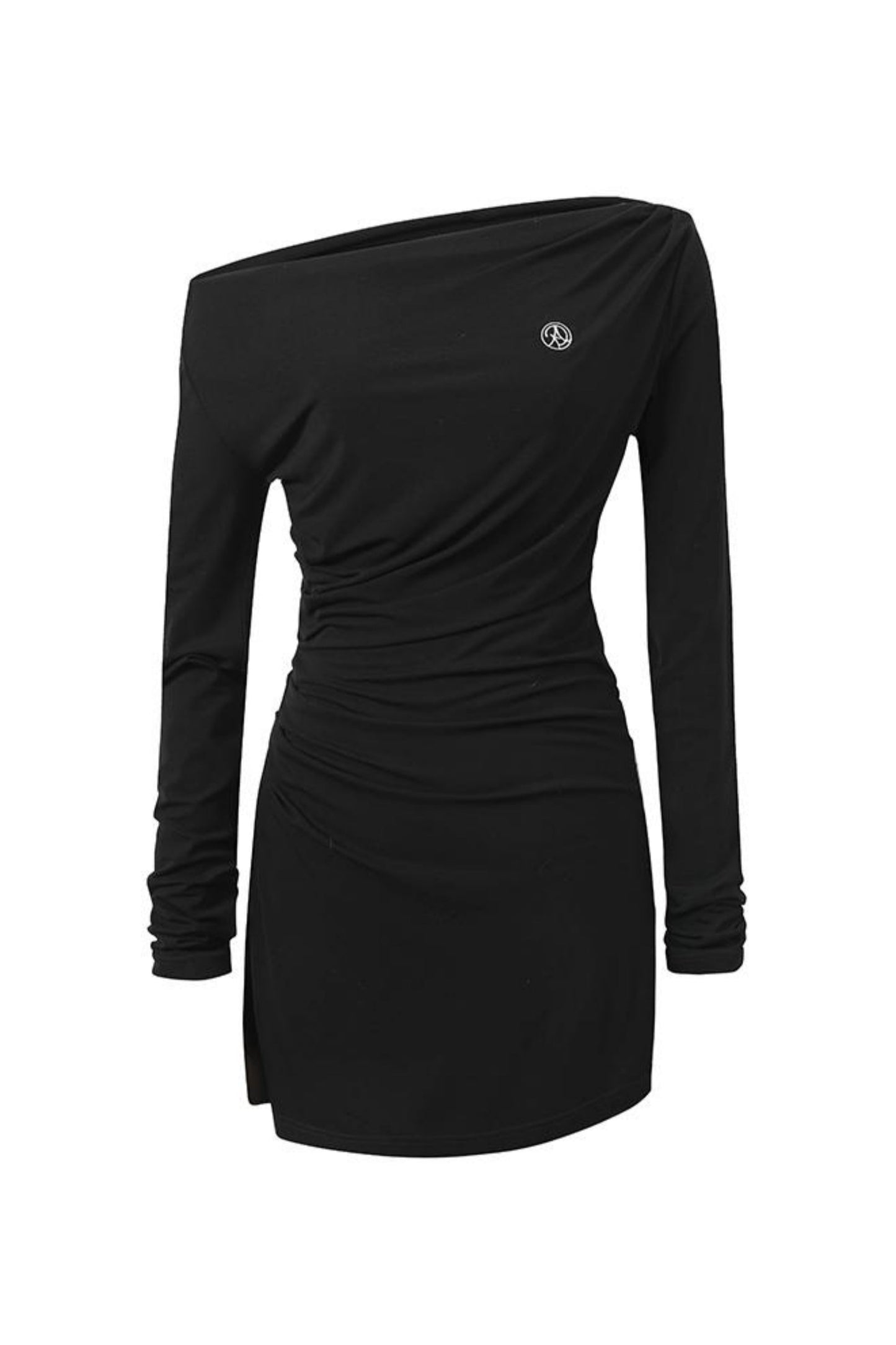 Elegant Long Sleeve Mini Dress