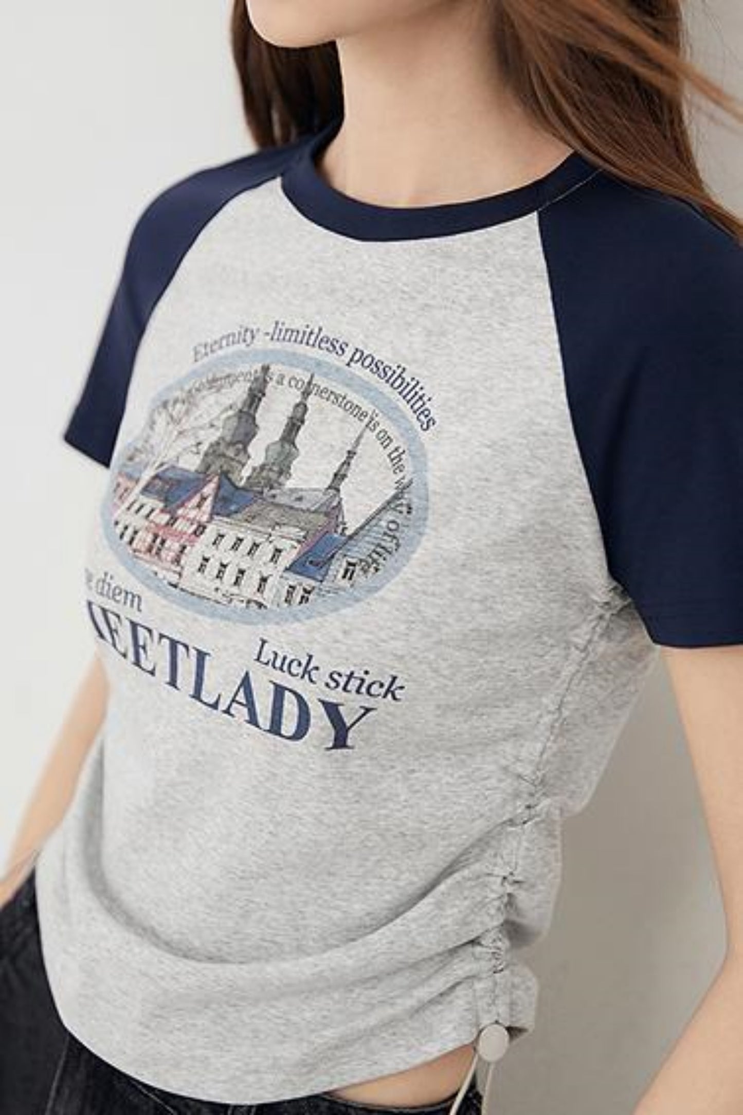 Slim Fit Contrast T Shirt