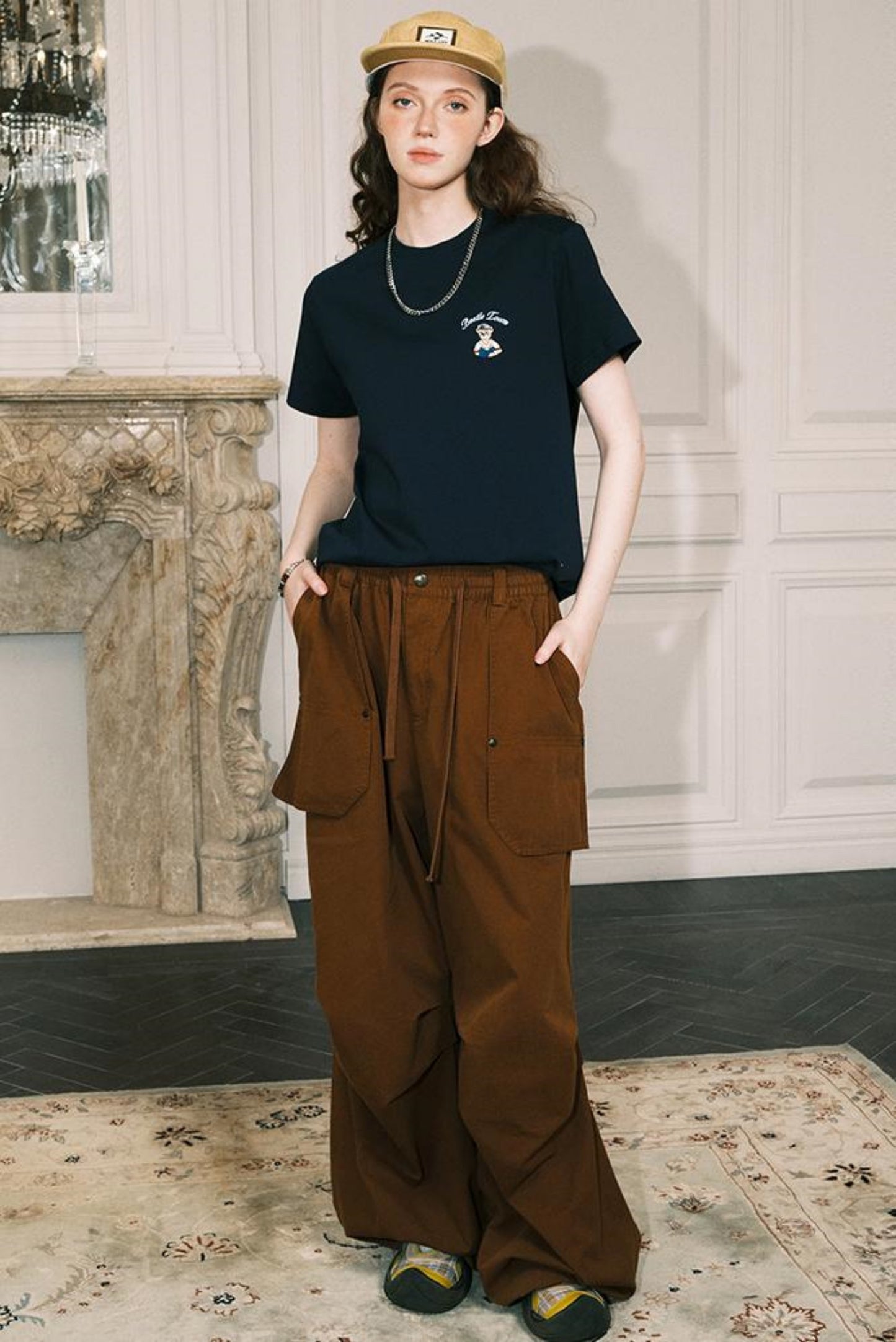 Bear Embroidery T-Shirt