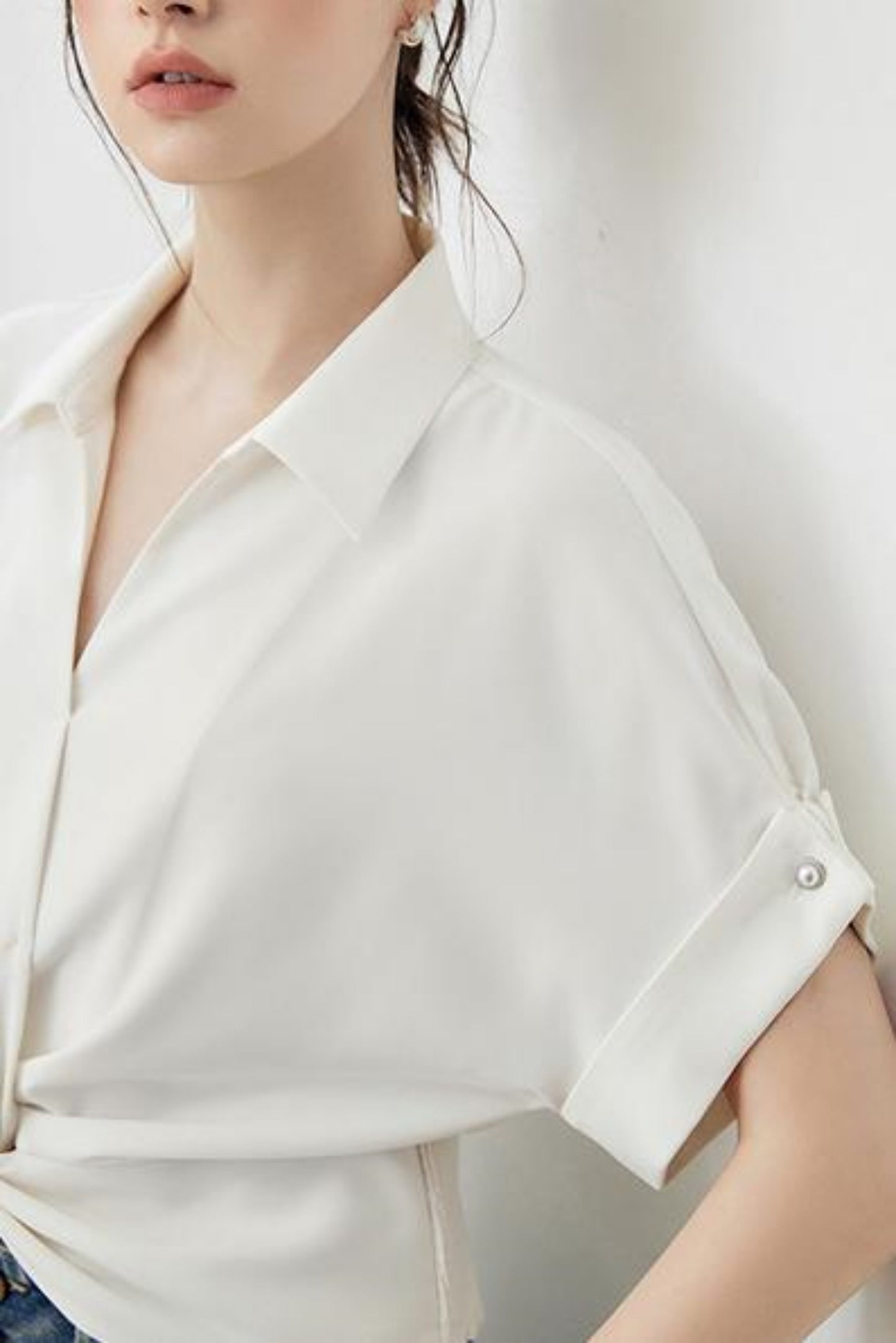Minimalist Chic White Shirt