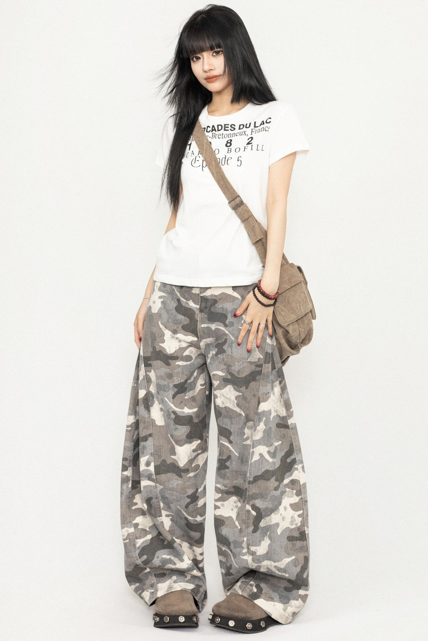Street Loose Camouflage Pants