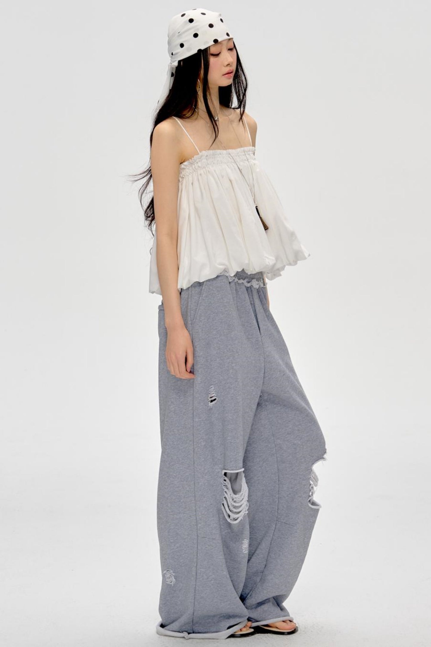 Chic Halter Spice Girls Smock Top