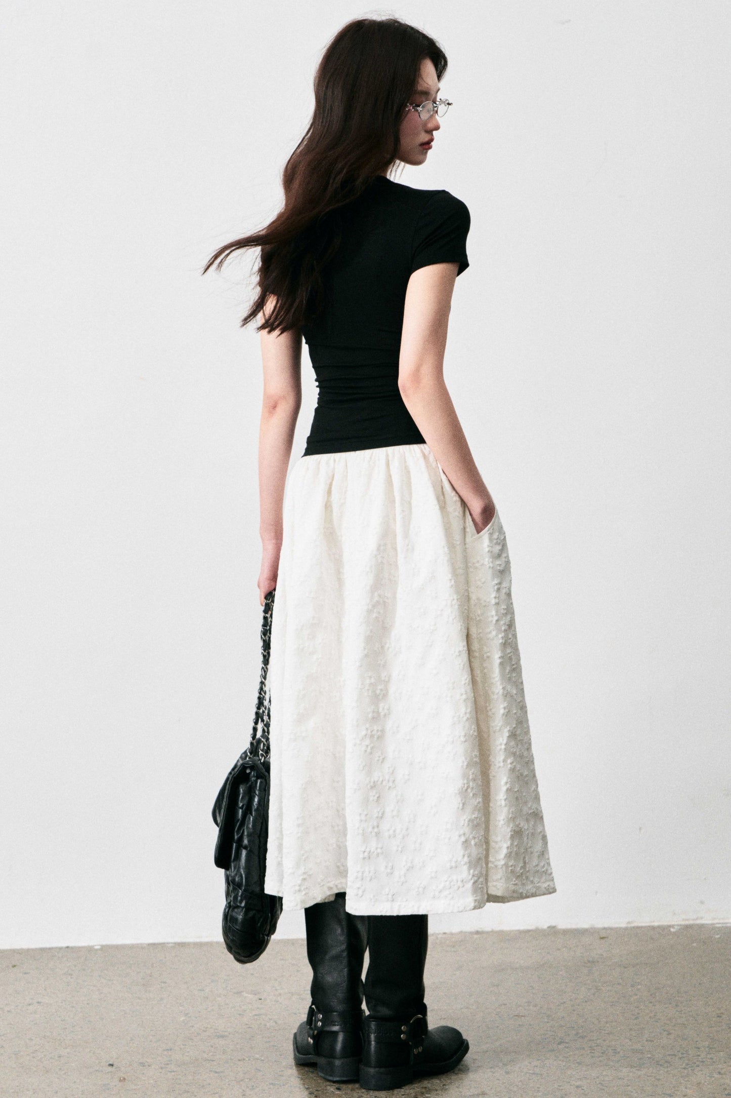 Confident Chic Shoulder Tee