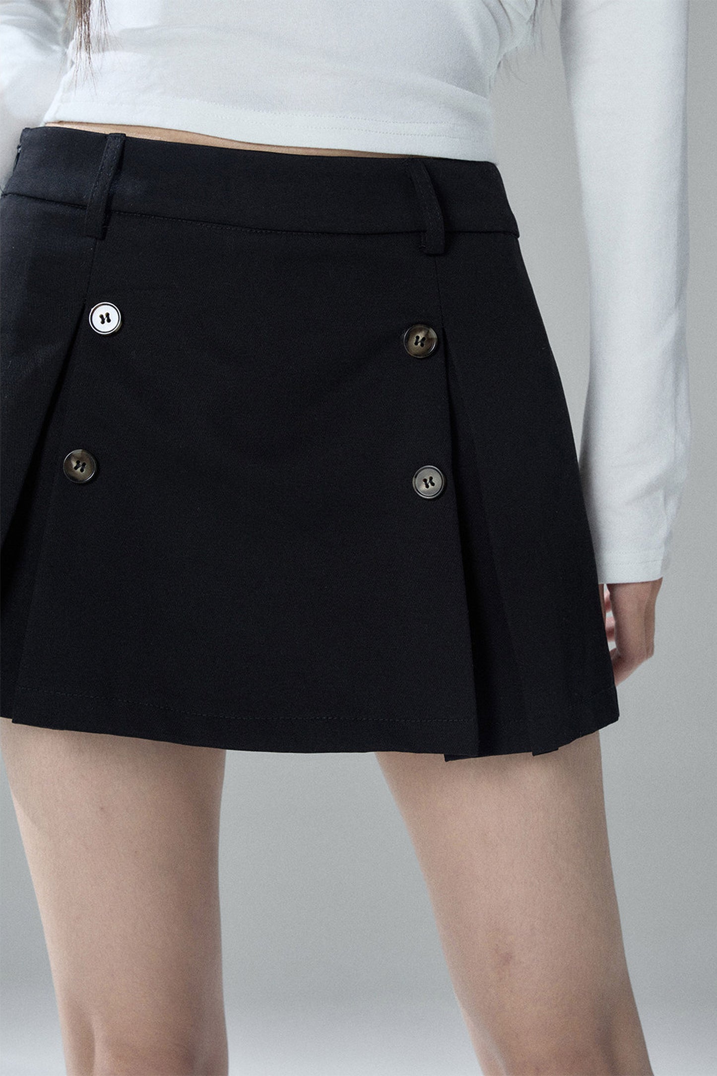 Double Breasted Jacket and Short Skirt Set-Up