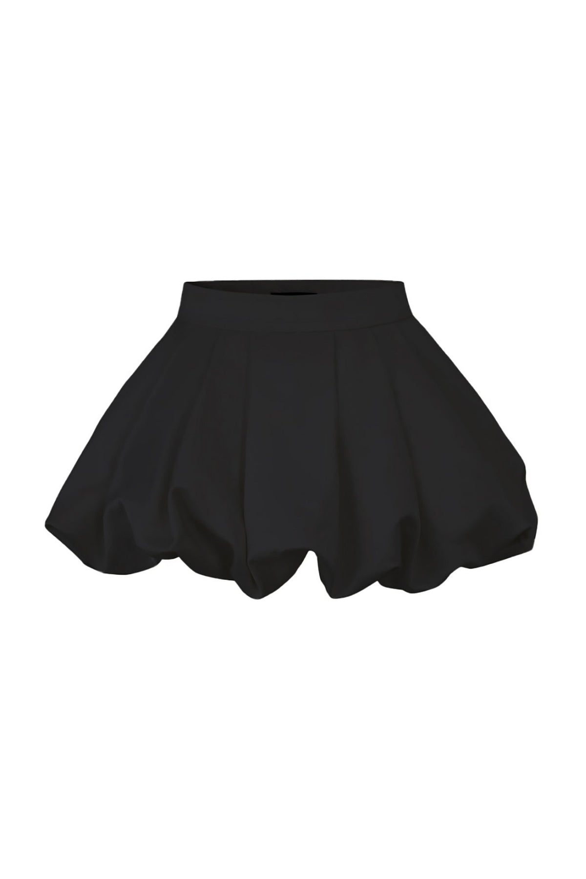 Tencel Satin Bud Skirt